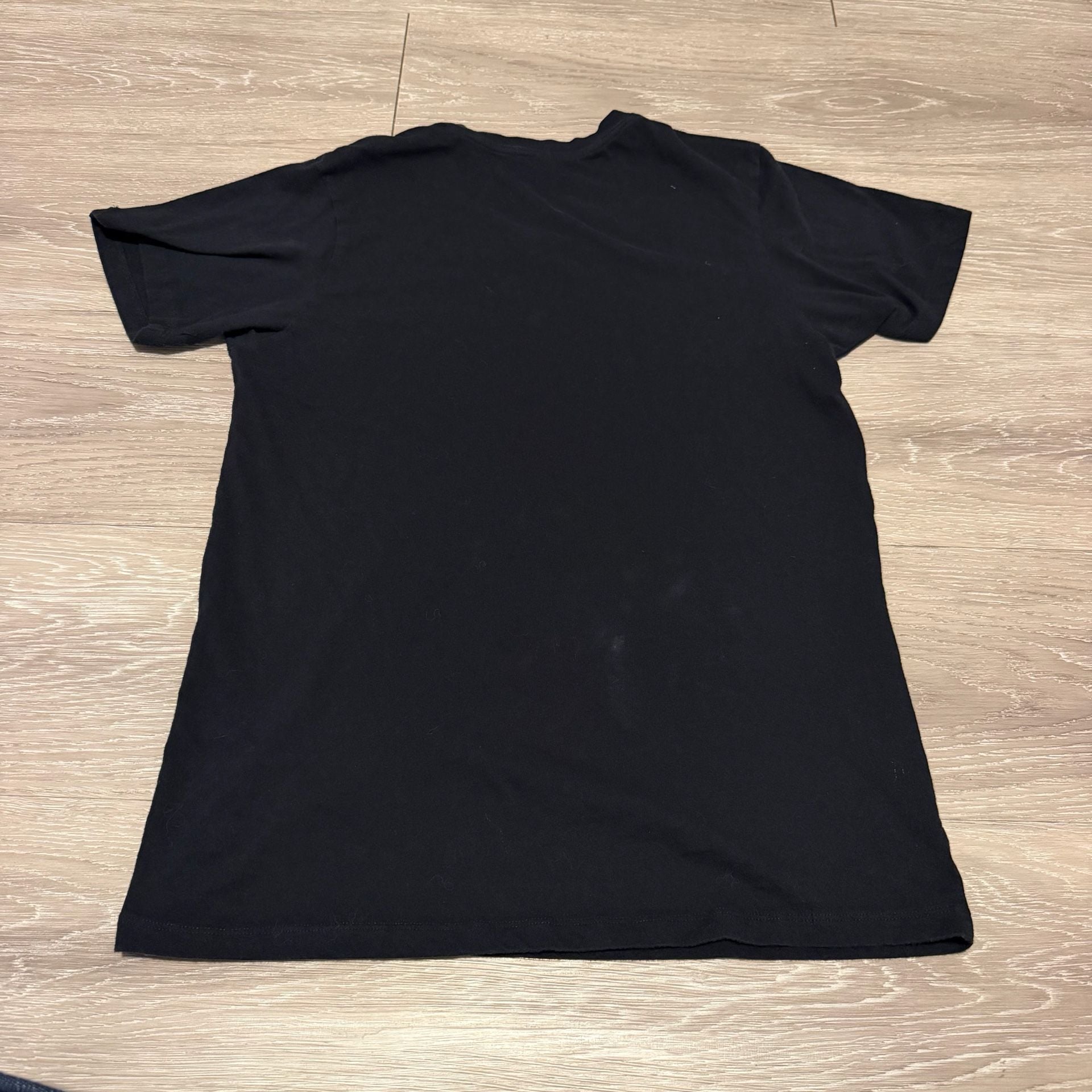 Psycho Bunny V-Neck T-Shirt Size S Black Cotton 3