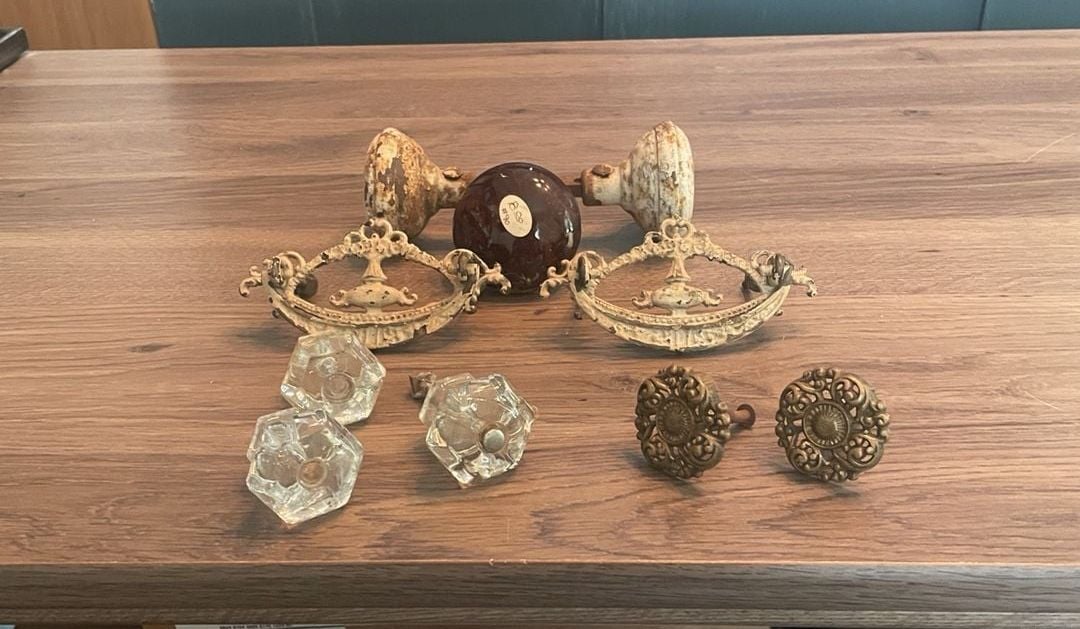 Vintage Architectural Salvage Hardware Assortment Lot 1
