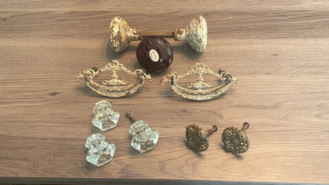 Vintage Architectural Salvage Hardware Assortment Lot 2