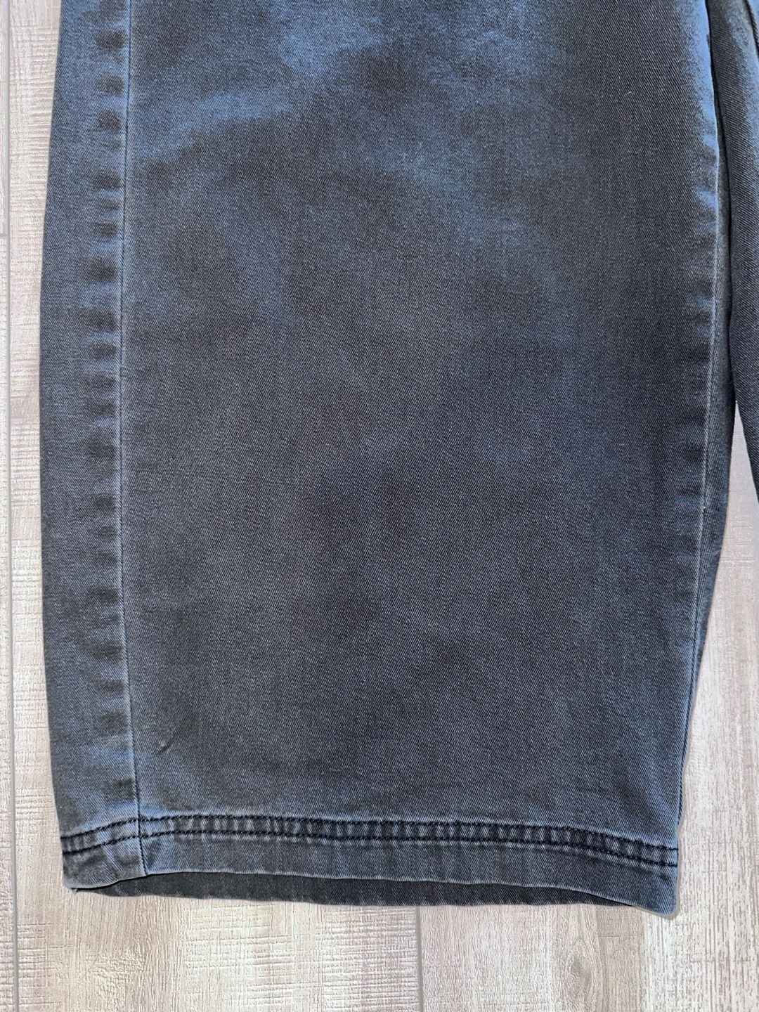 We The Free Wide Leg Pants Size 2 Charcoal Gray High Rise Cropped Denim 3