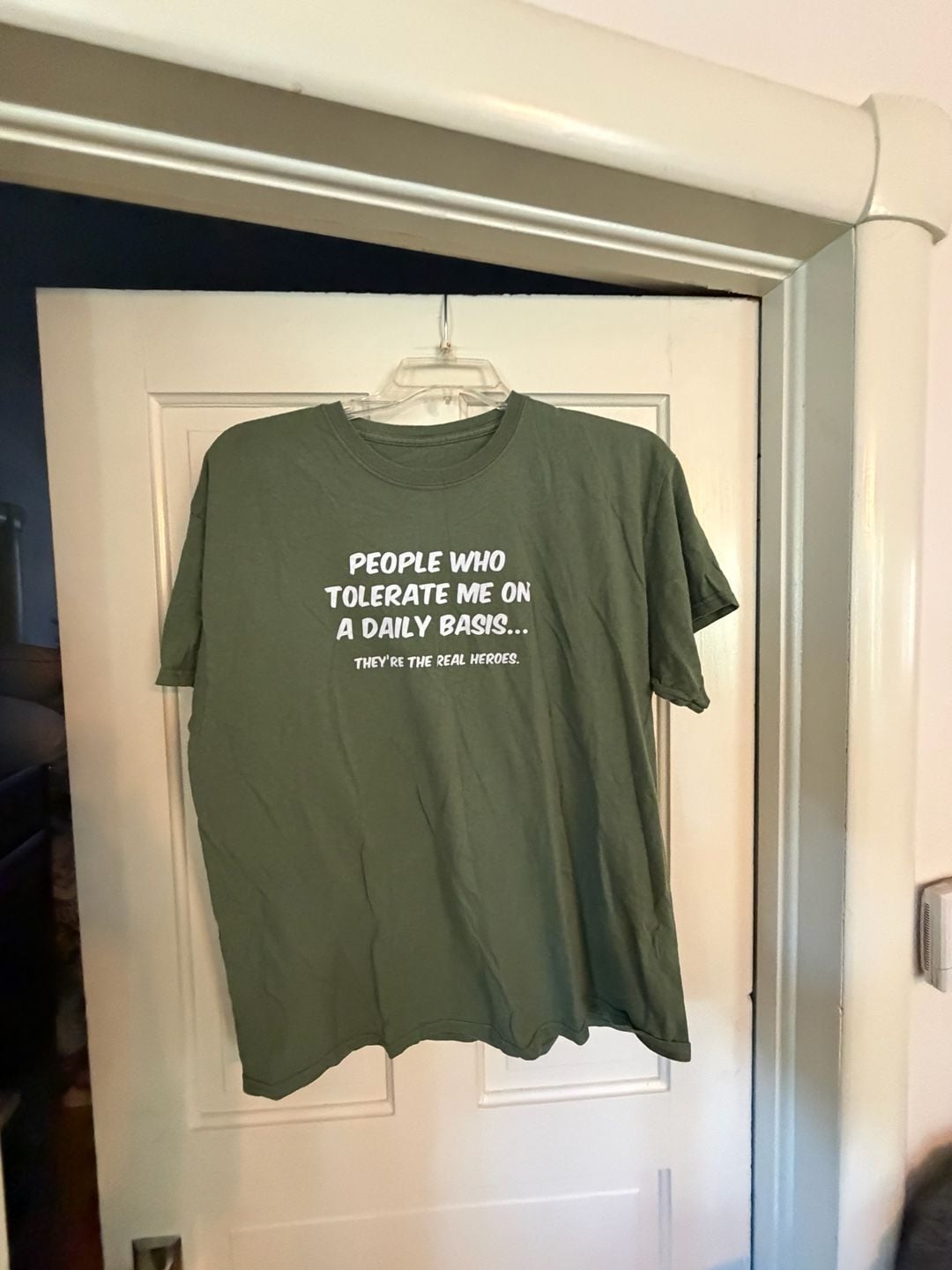 Graphic T-Shirt Green People Who Tolerate Me Graphic Tee 2