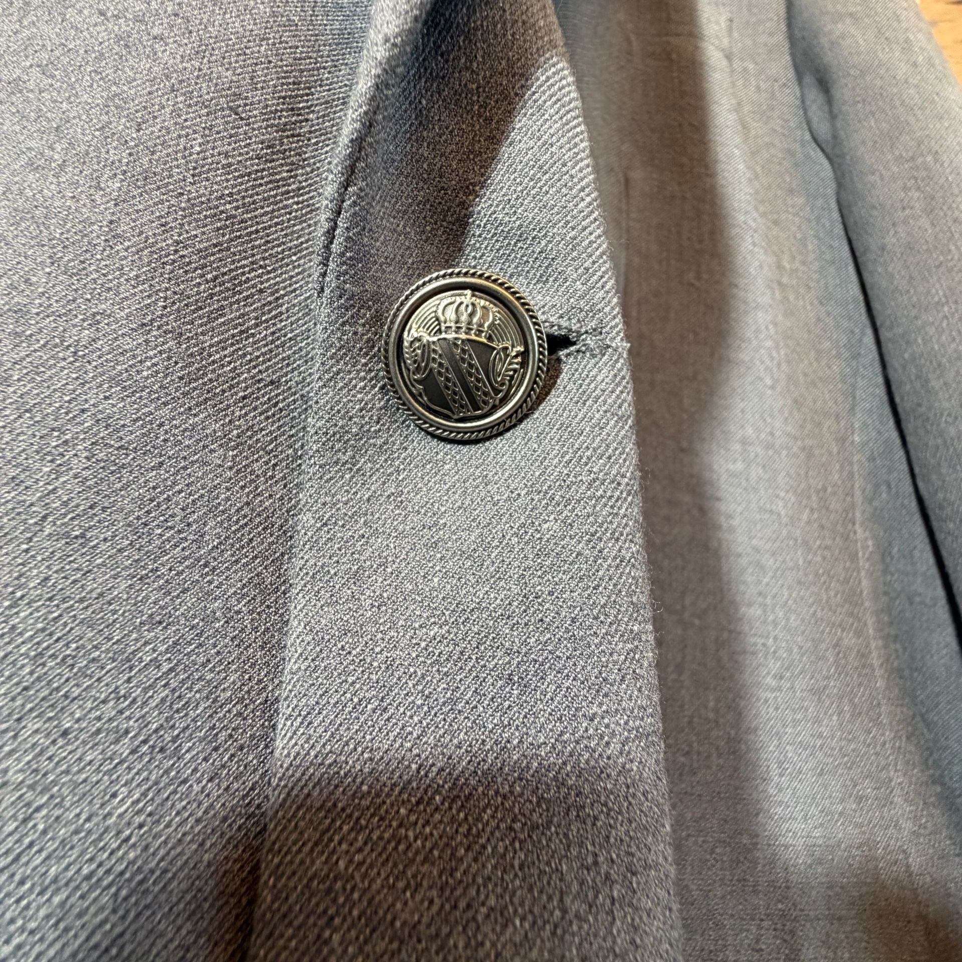 Alan Flusser Gray Blazer Sport Coat Jacket Size Unknown 5