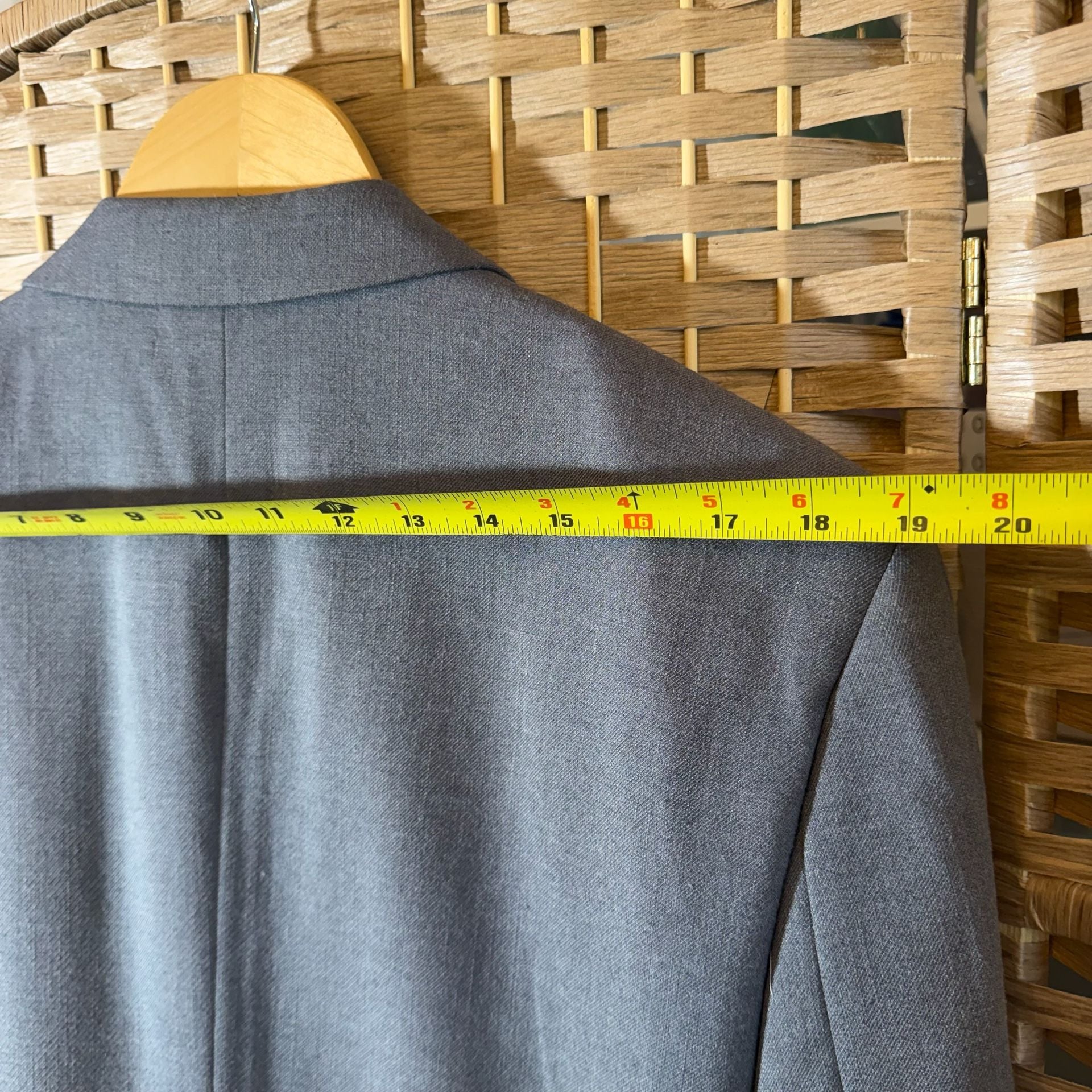 Alan Flusser Gray Blazer Sport Coat Jacket Size Unknown 11