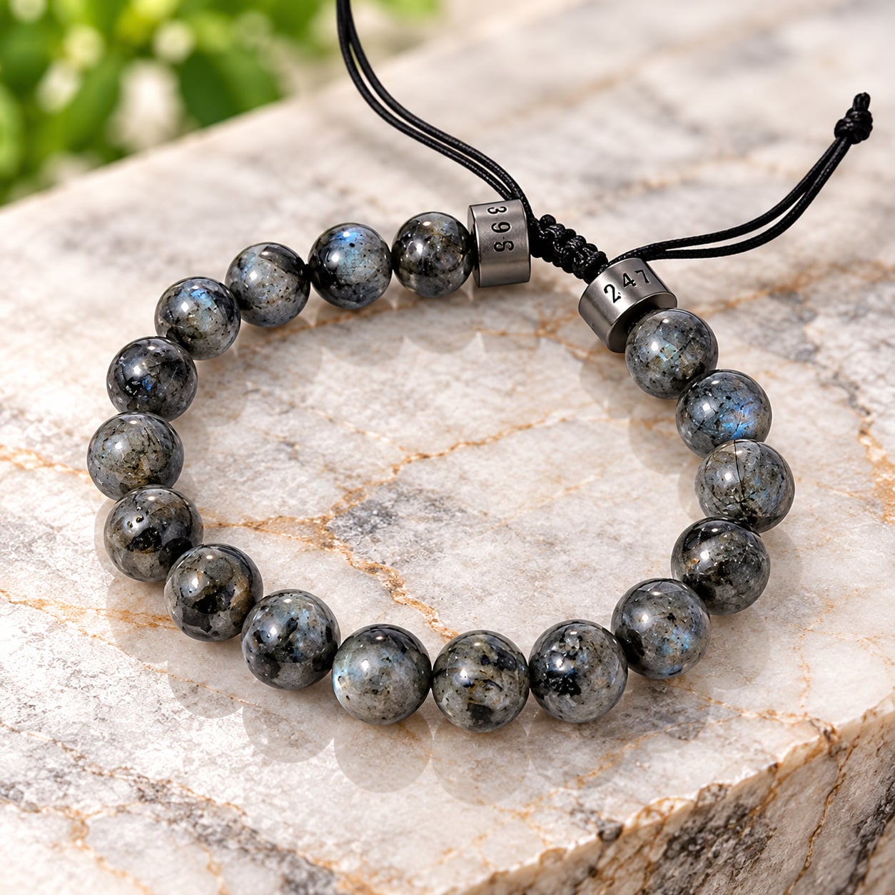 Origami Owl 24-7-365 Beaded Stone Bracelet New 3