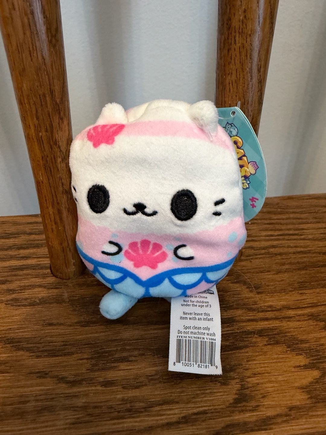 Cats vs Pickles Mermaid Cat Plush Toy 1