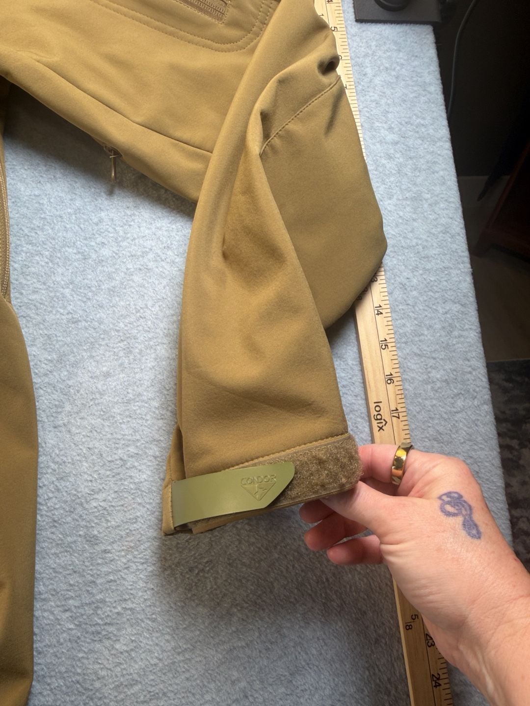 Condor Summit Soft Shell Jacket Tan 3