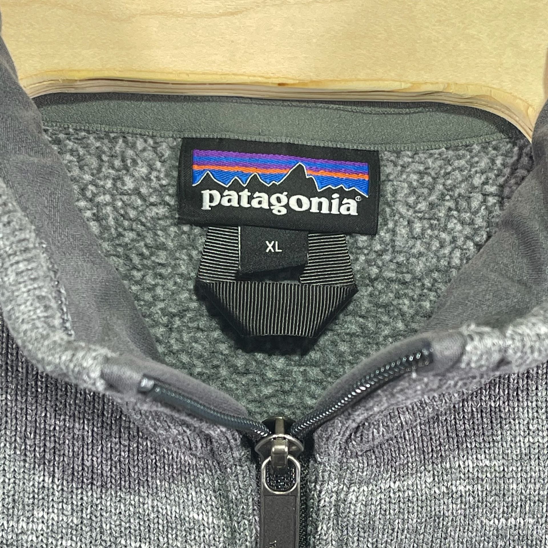 Patagonia Better Sweater Fleece Quarter Zip Size XL Gray 4