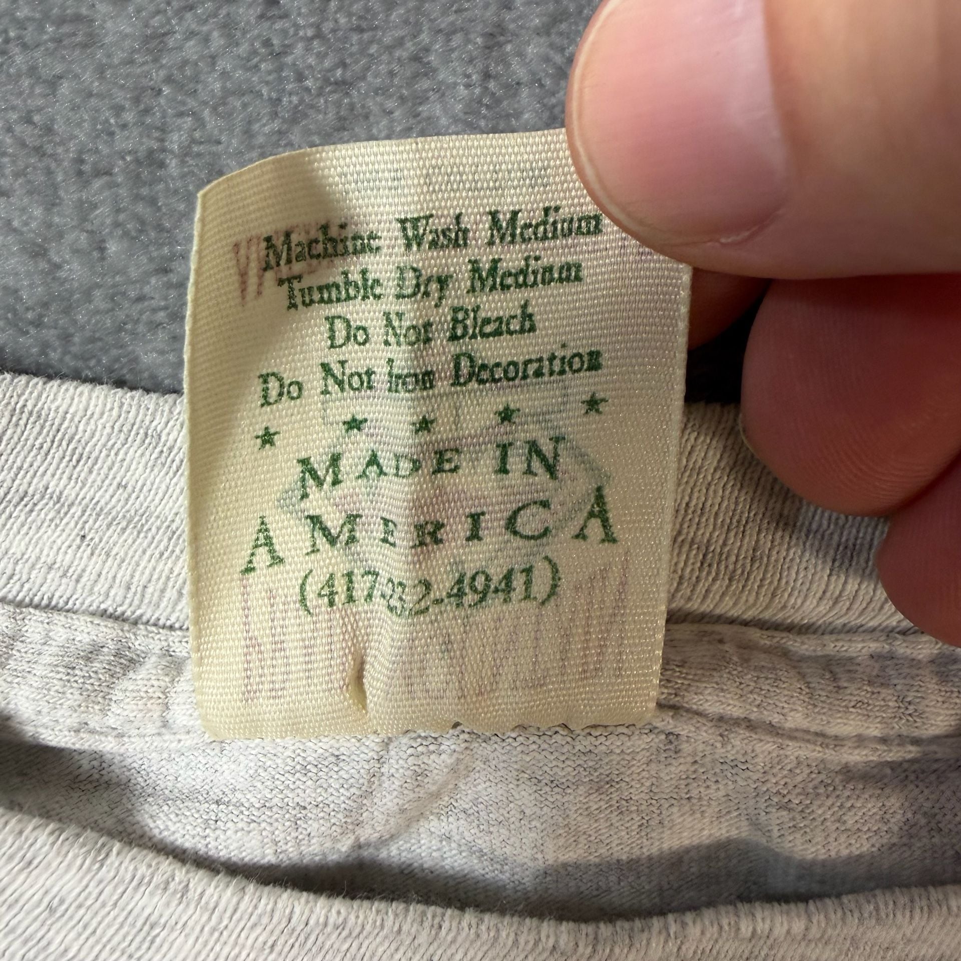 Prairie Mountain USA vintage 90s Mountain Glacier National Park Montana T-Shirt 5