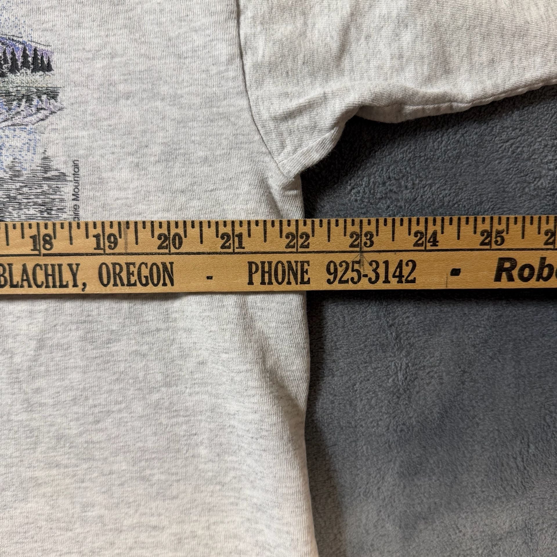 Prairie Mountain USA vintage 90s Mountain Glacier National Park Montana T-Shirt 6