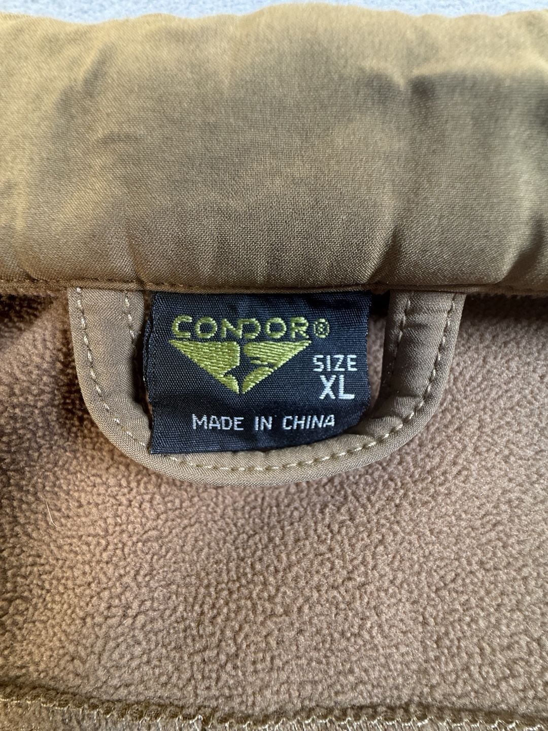 Condor Summit Soft Shell Jacket Tan 11