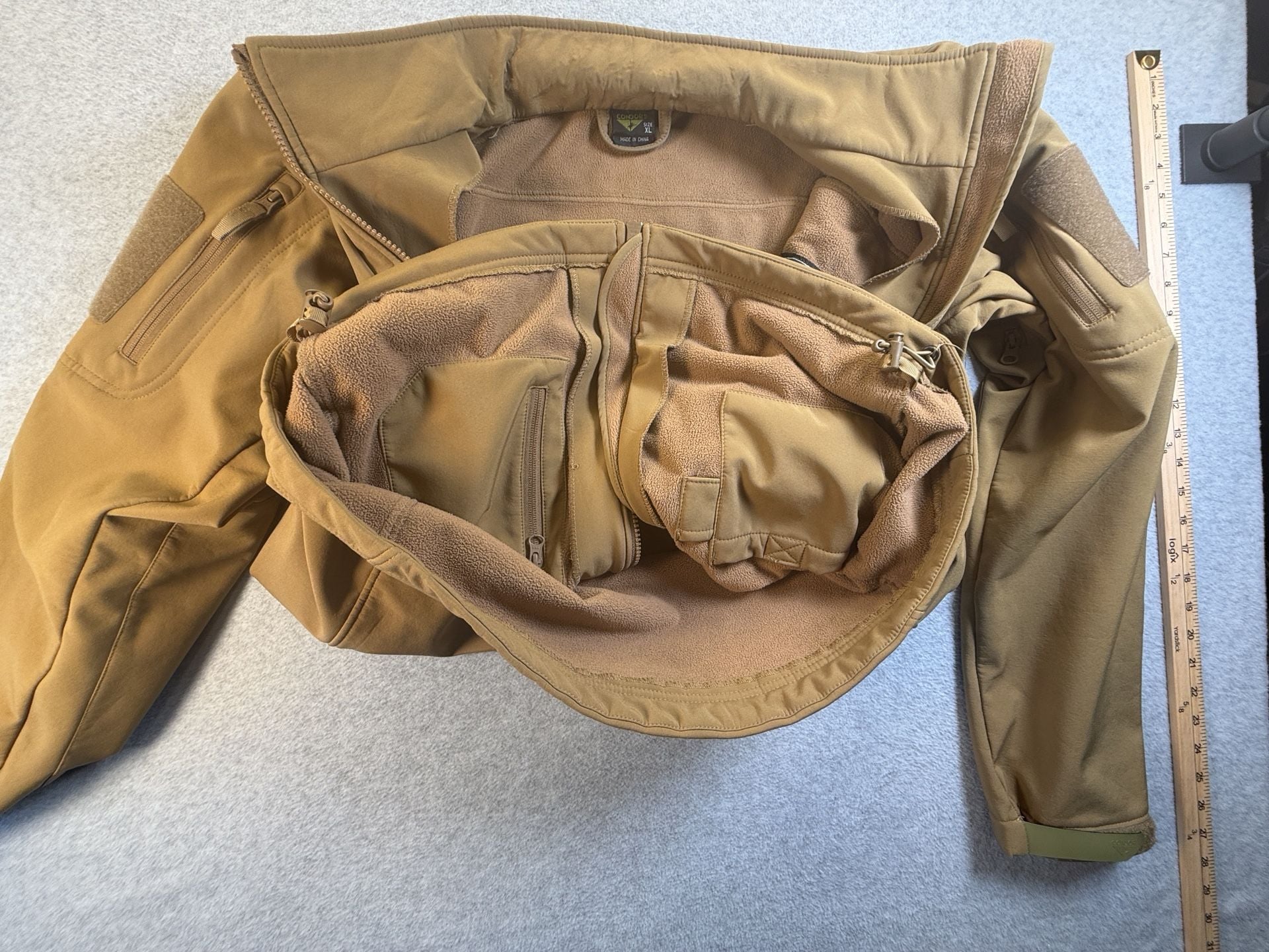 Condor Summit Soft Shell Jacket Tan 12