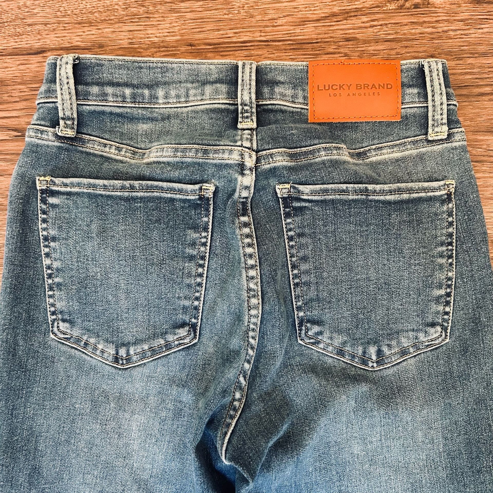 Lucky Brand Flare Jeans Blue Denim Flare Leg 7