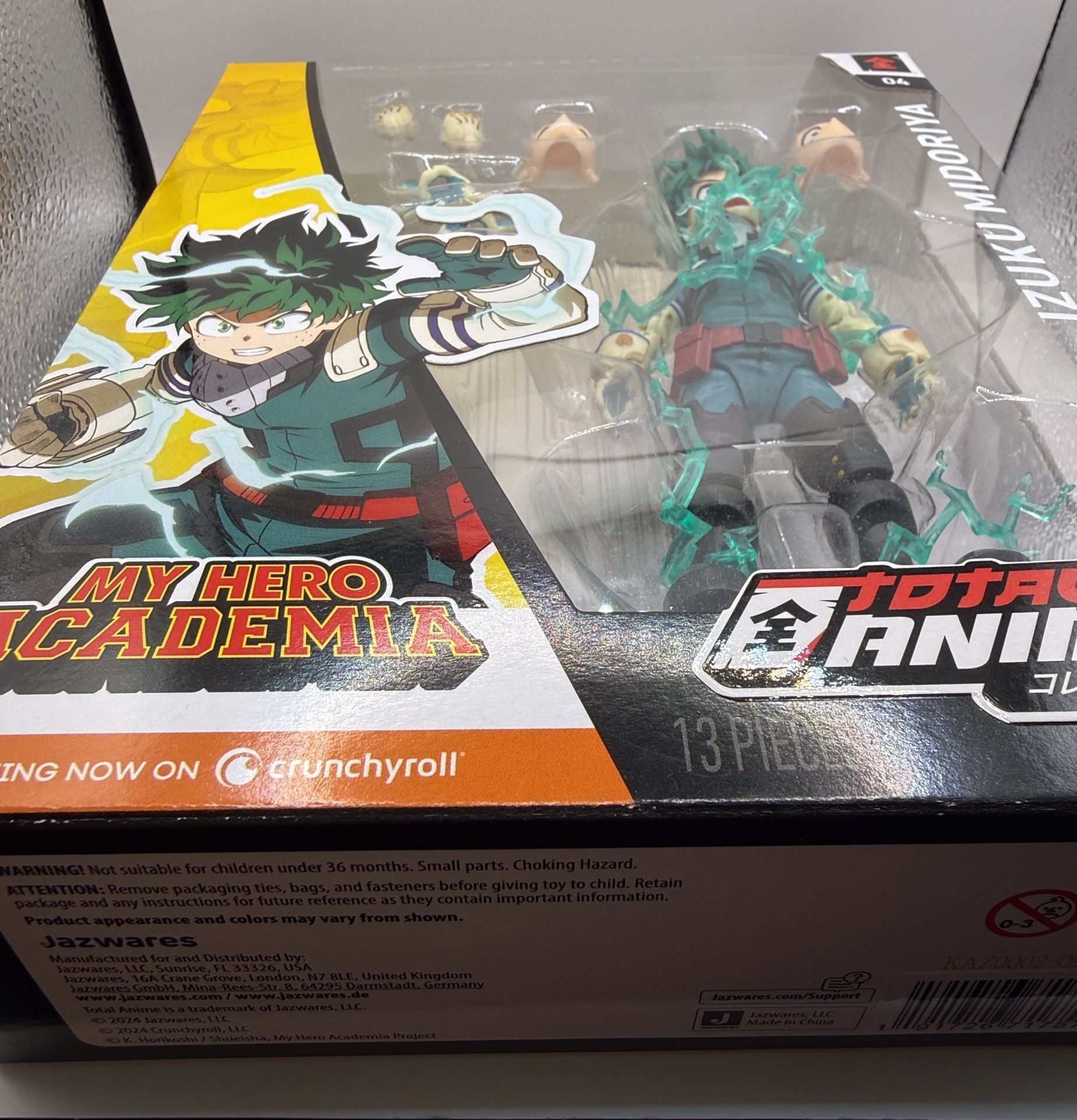 Jazwares Total Anime My Hero Academia Izuku Midoriya Action Figure 04 8