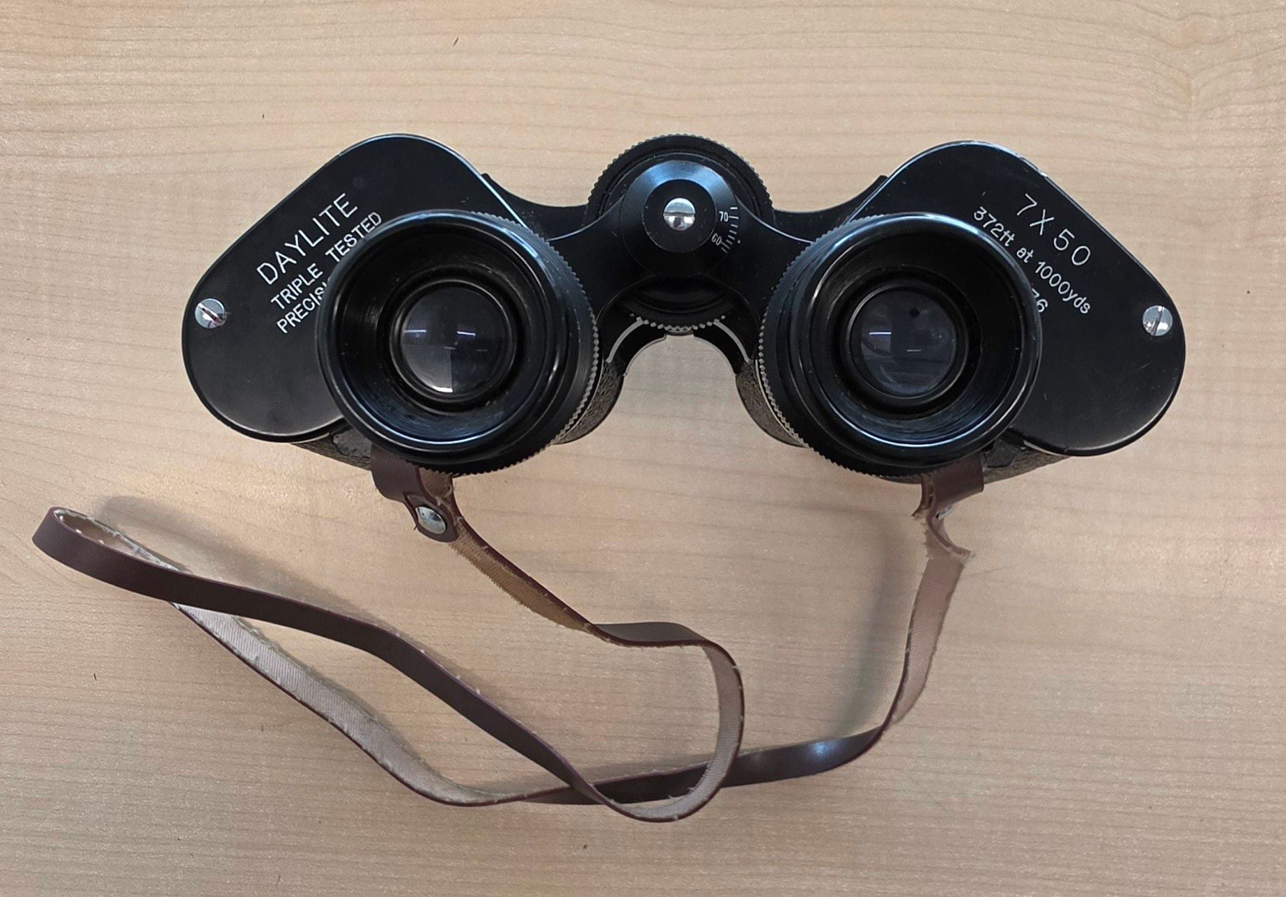 Vibtage Daylite Triple Tested Precision Optics 7x50 Binoculars With Case 539 2