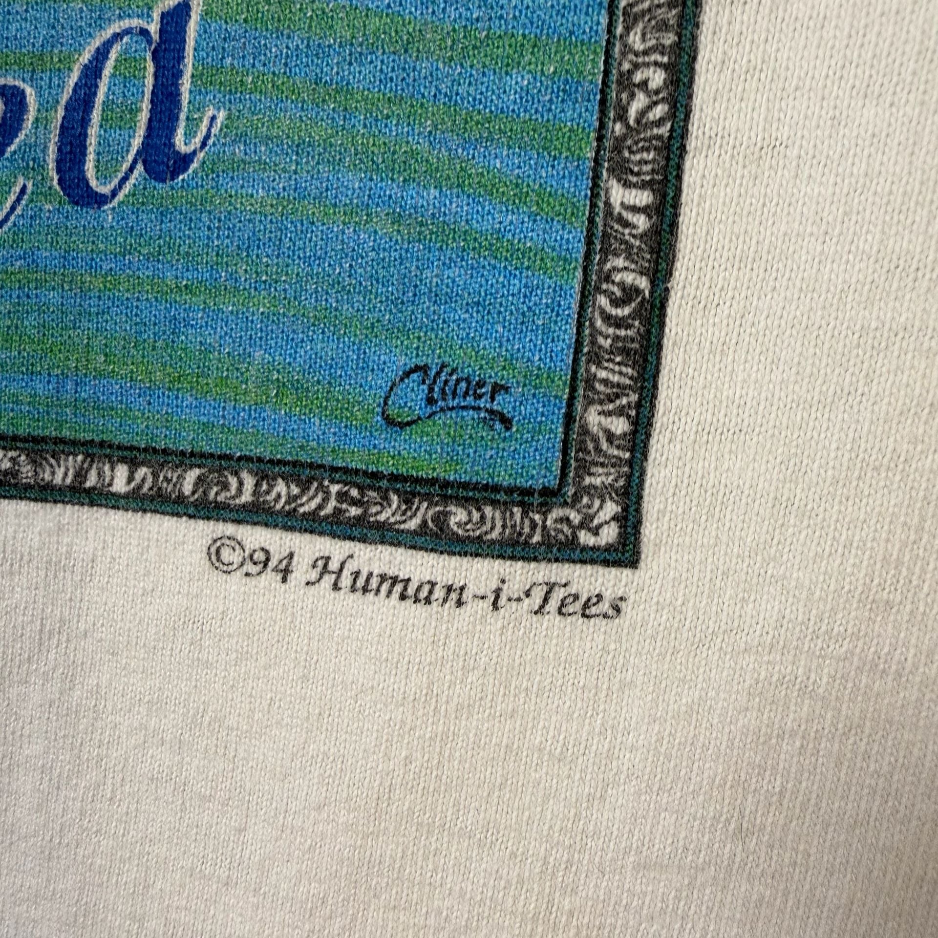 Vintage Human-i-Tees Voices of the Sea Orca Whale T-Shirt 4