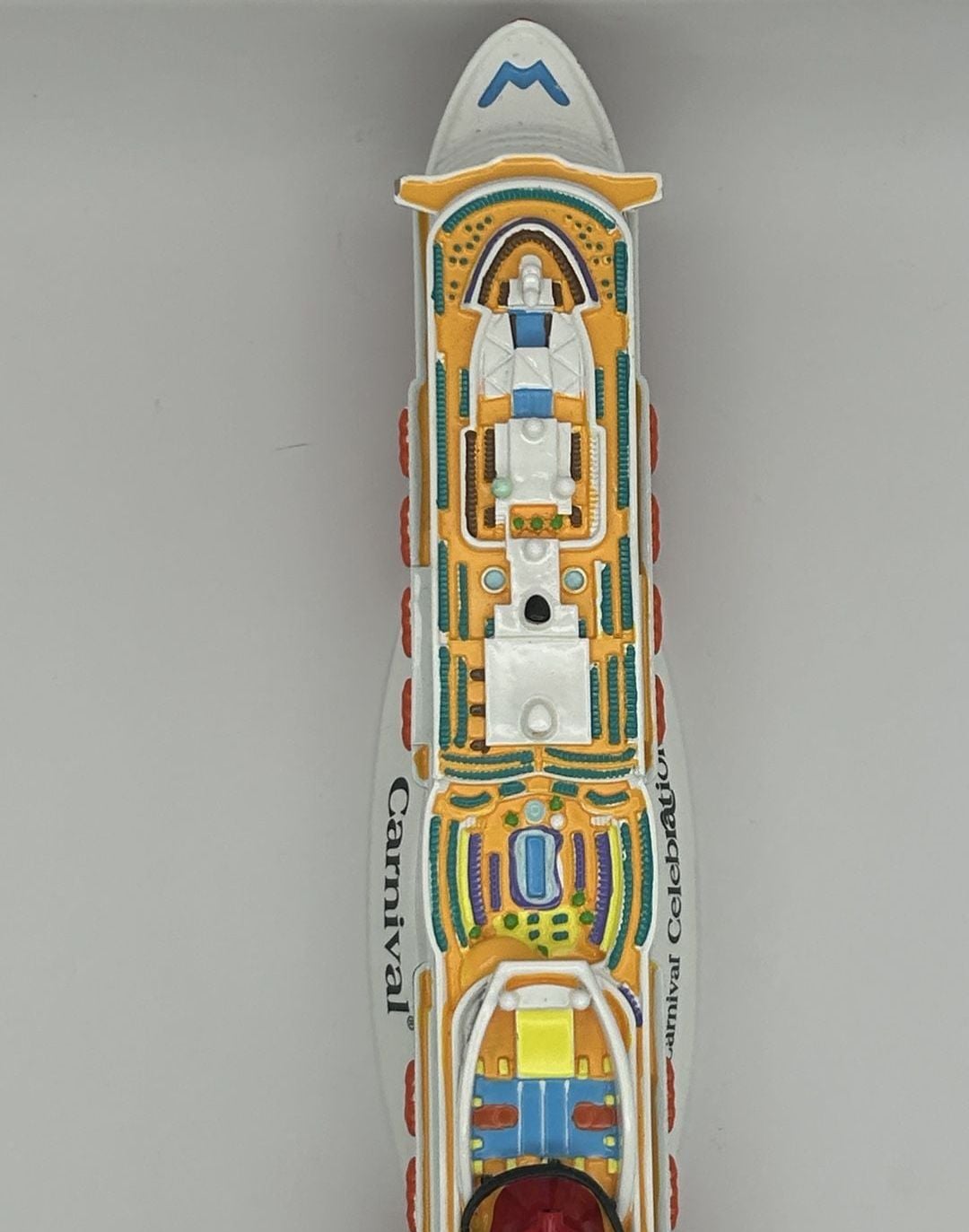 CARNIVAL CELEBRATION CRUISE SHIP MODEL - CARNIVAL CRUISE LINE - RARE 5