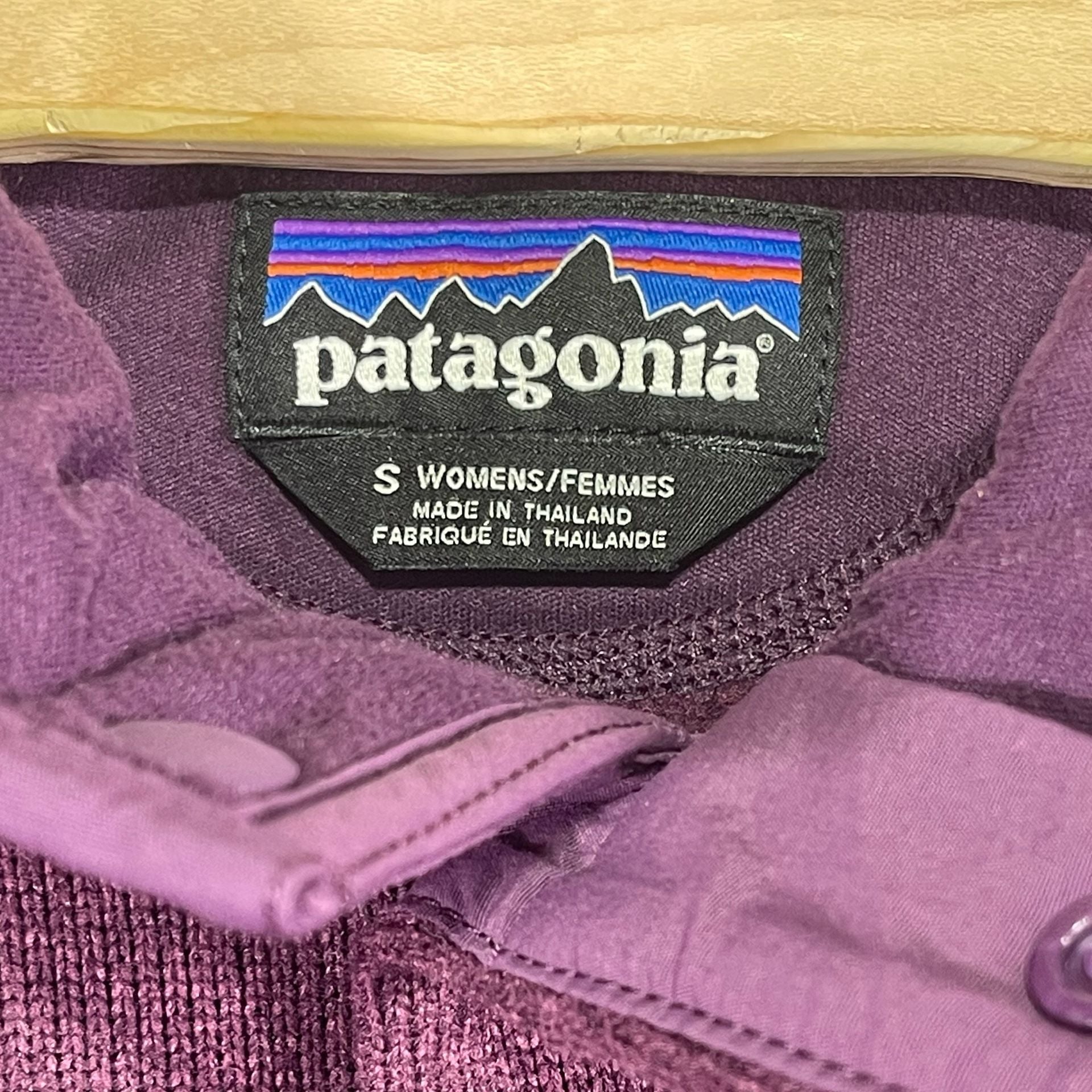 Patagonia Snap-T Fleece Pullover Size S Purple 4