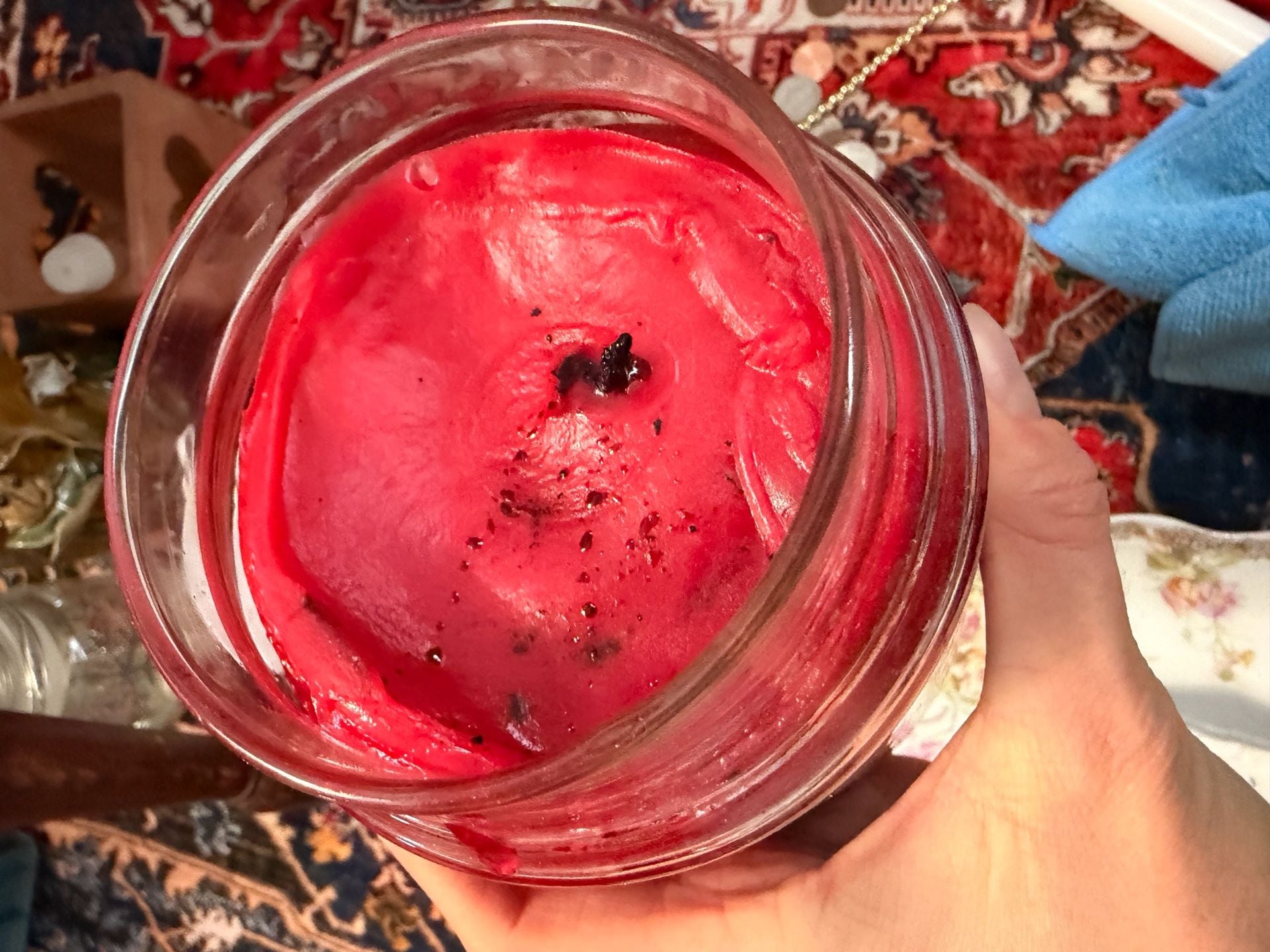 Hobble Creek Candle Co. Cranberry Orange Jar Glass Holiday Christmas Candle 4