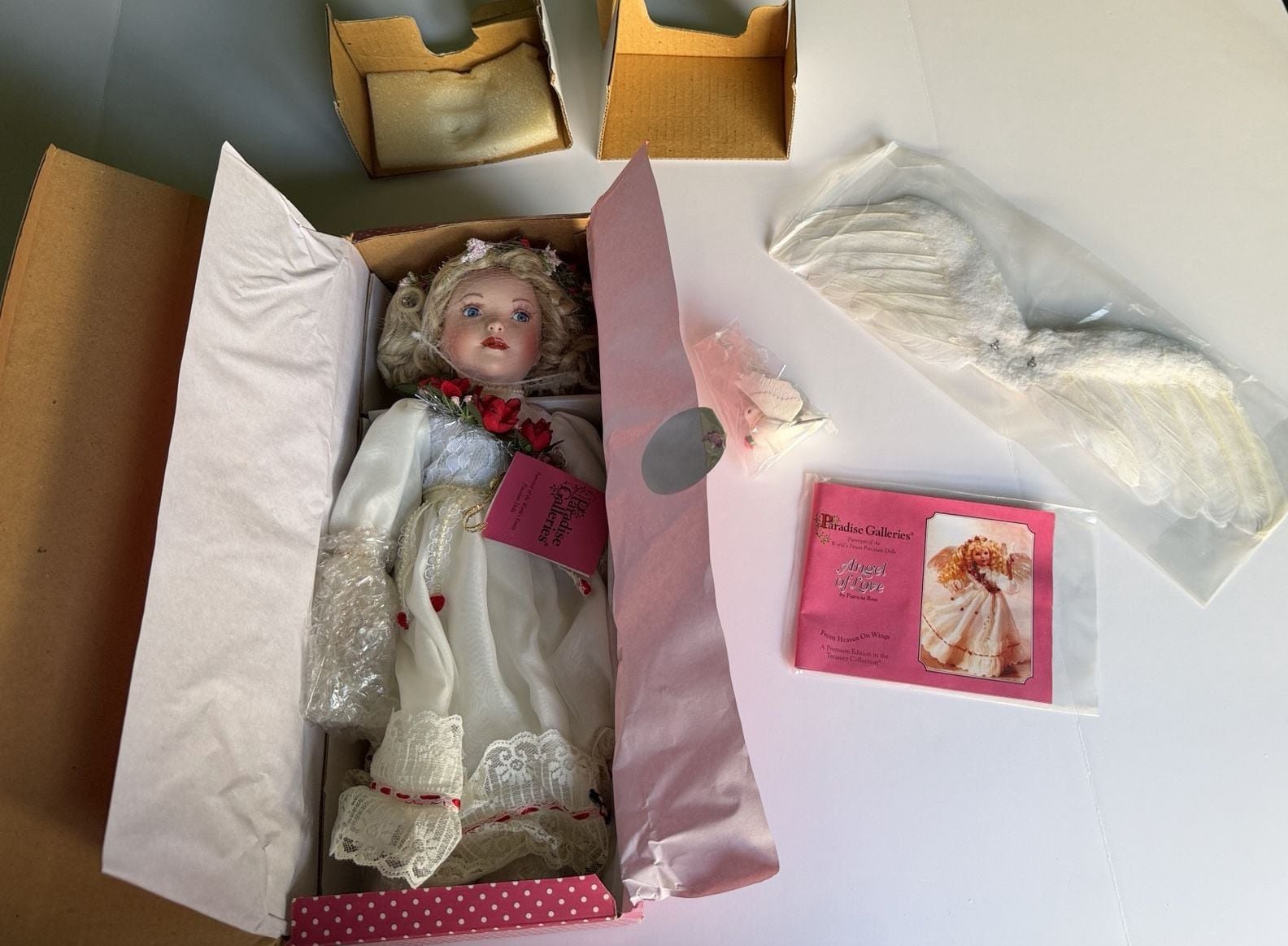 Paradise Galleries Treasury Collection Porcelain Doll In Box 1