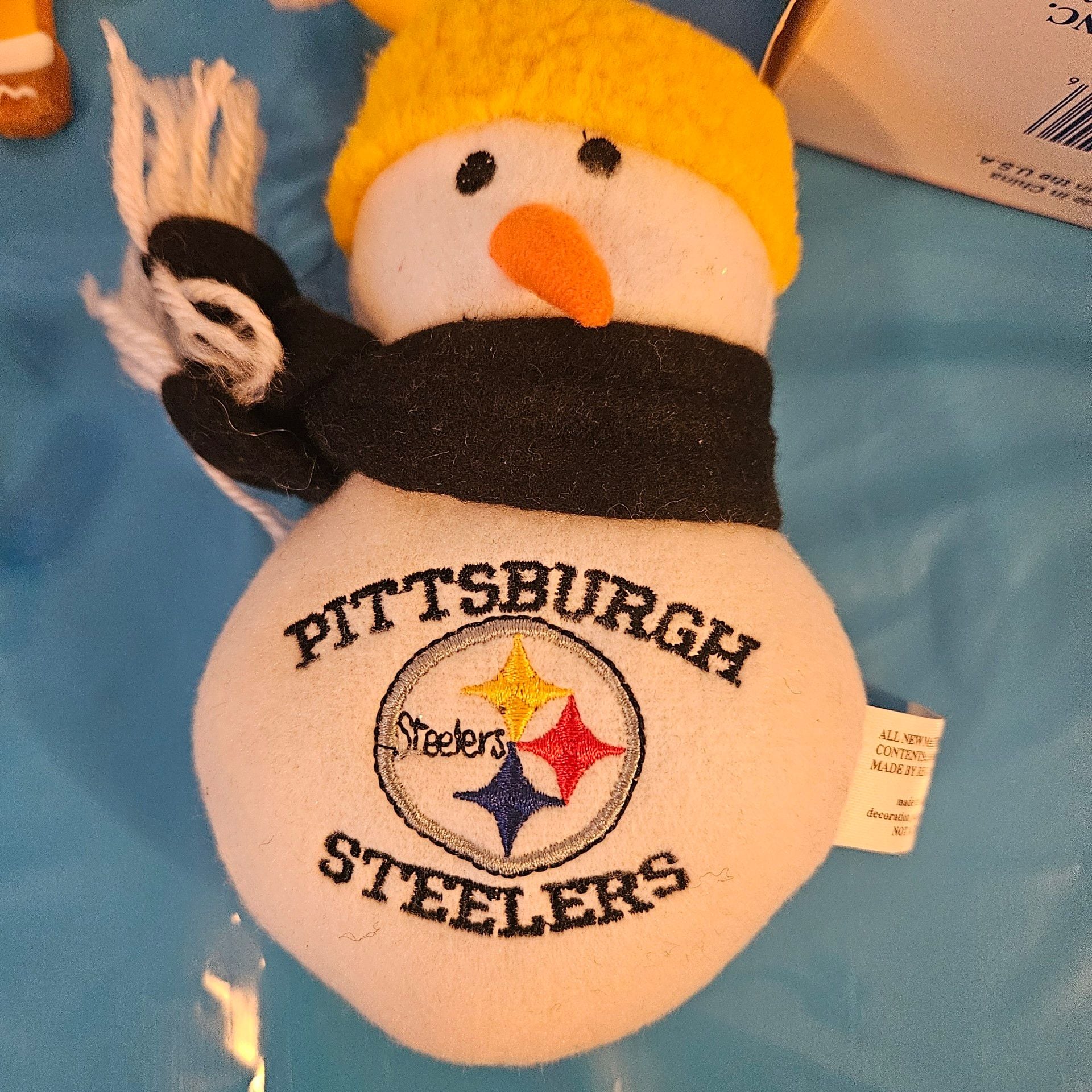 Pittsburgh Steelers NFL Christmas Ornaments Lot of 7 Collector Series 2