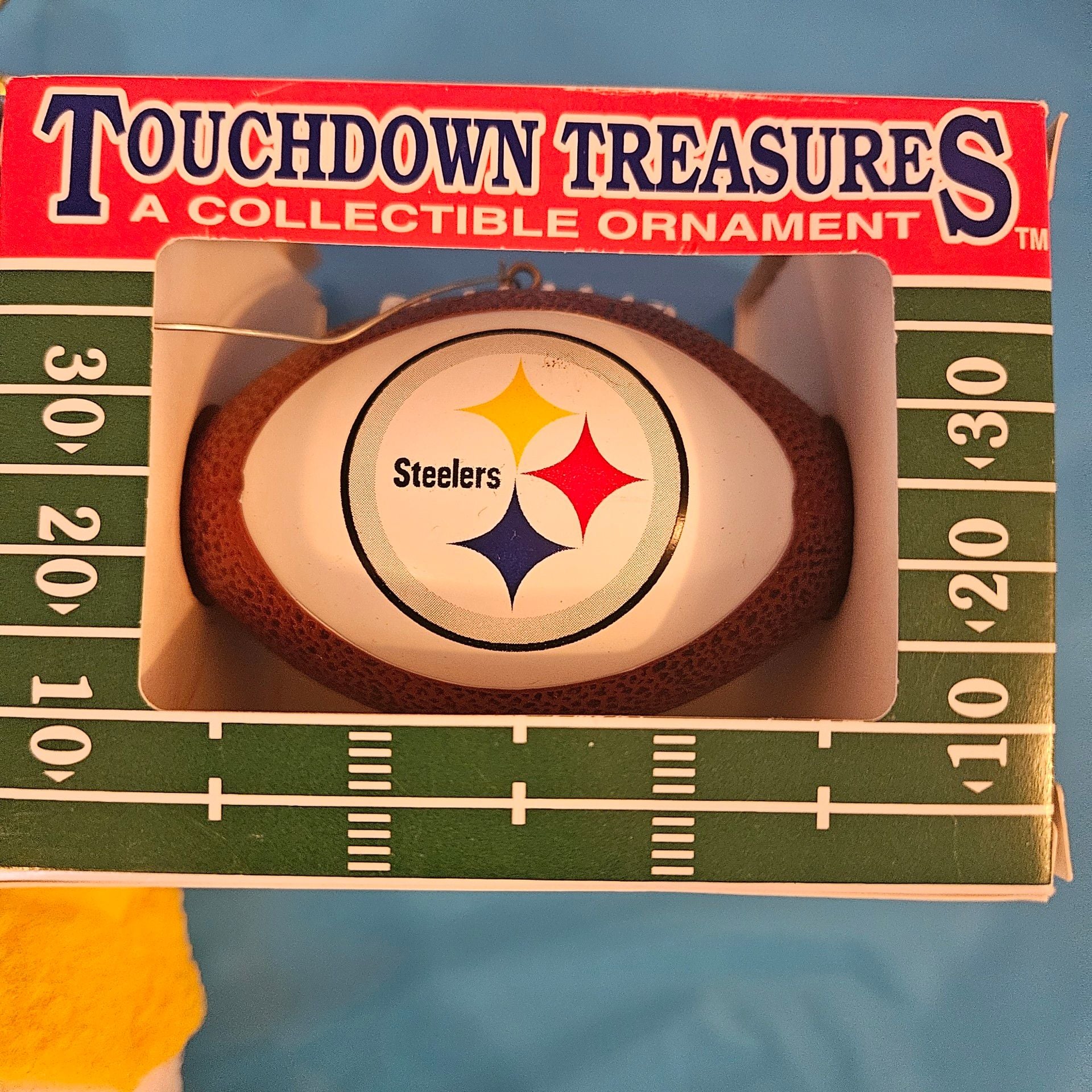 Pittsburgh Steelers NFL Christmas Ornaments Lot of 7 Collector Series 3