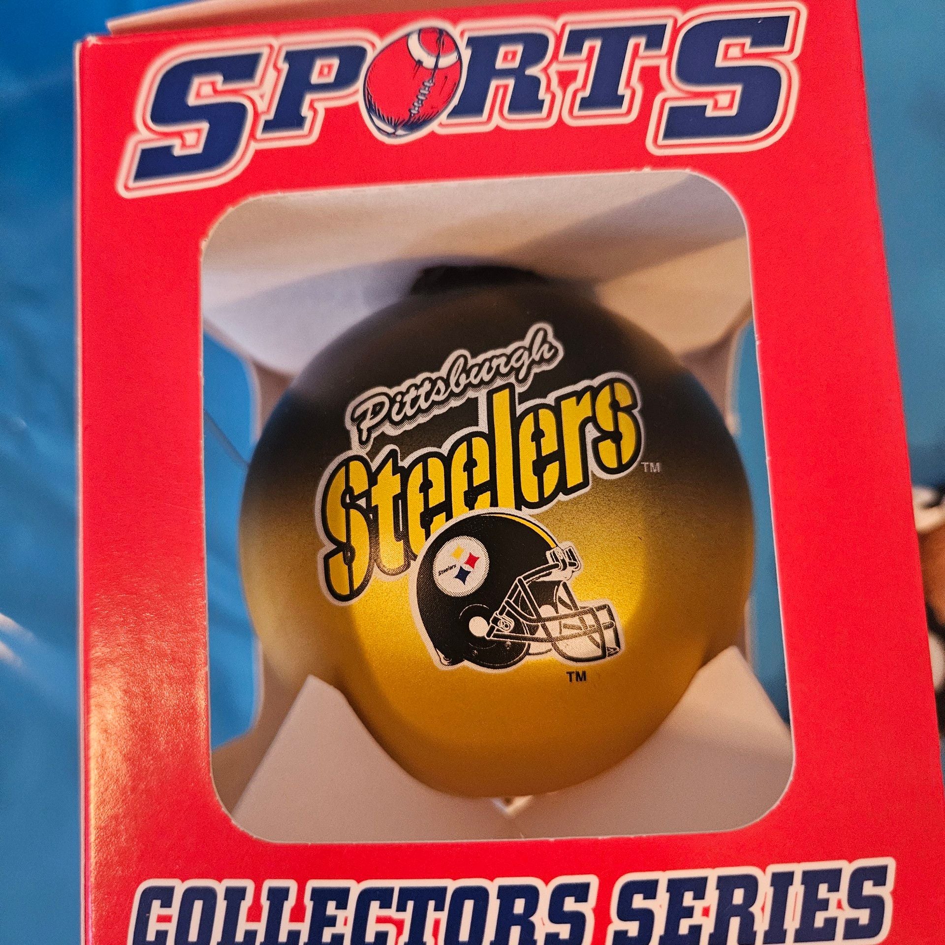 Pittsburgh Steelers NFL Christmas Ornaments Lot of 7 Collector Series 4