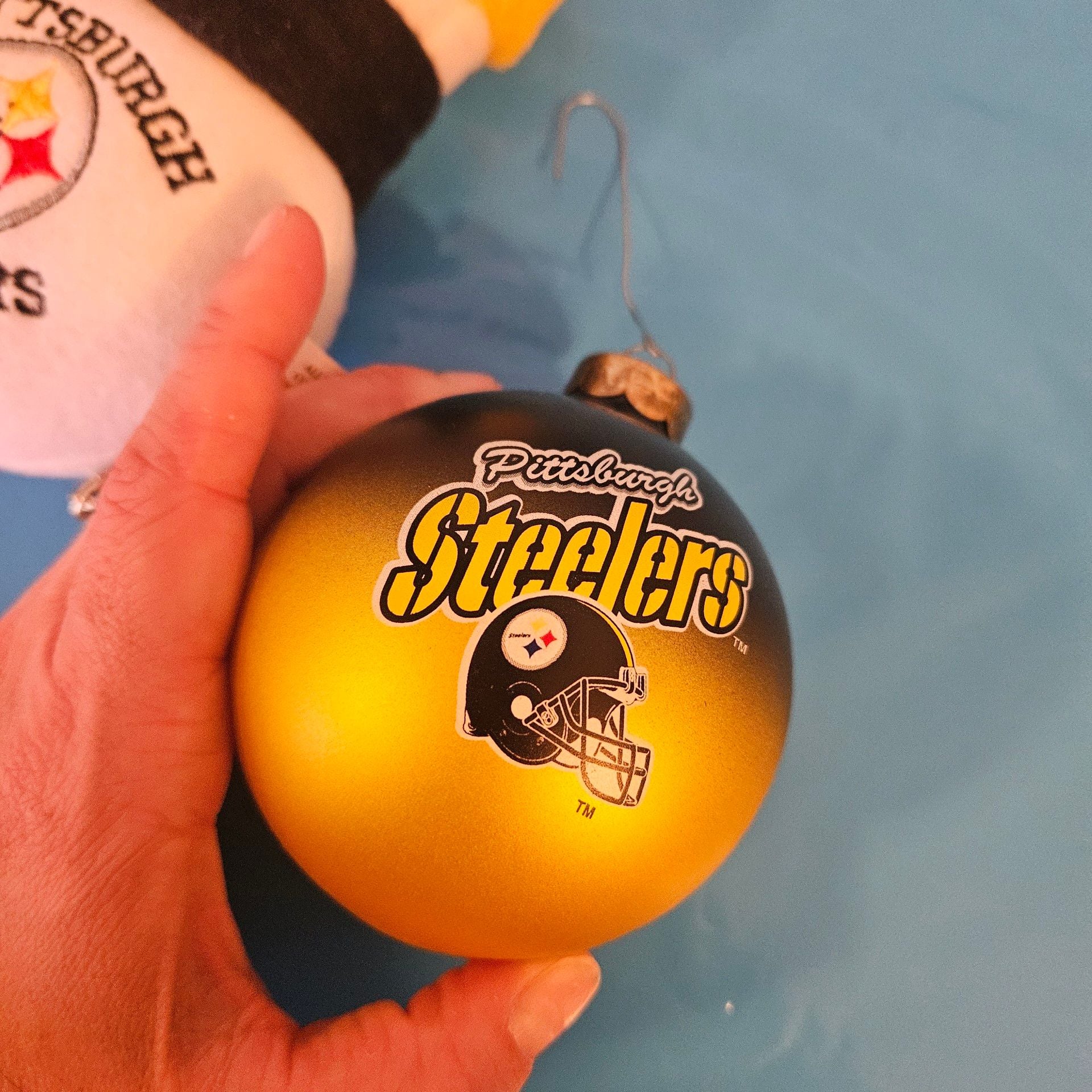 Pittsburgh Steelers NFL Christmas Ornaments Lot of 7 Collector Series 7