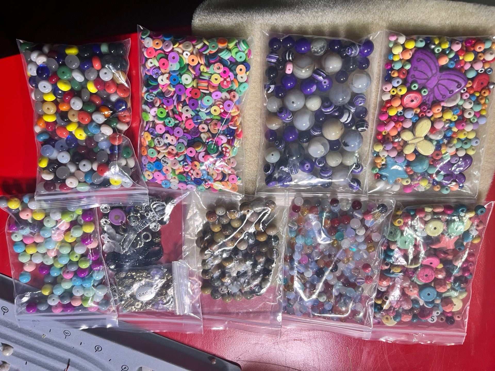 Assorted Craft Beads Lot Mix Styles and Colors 2