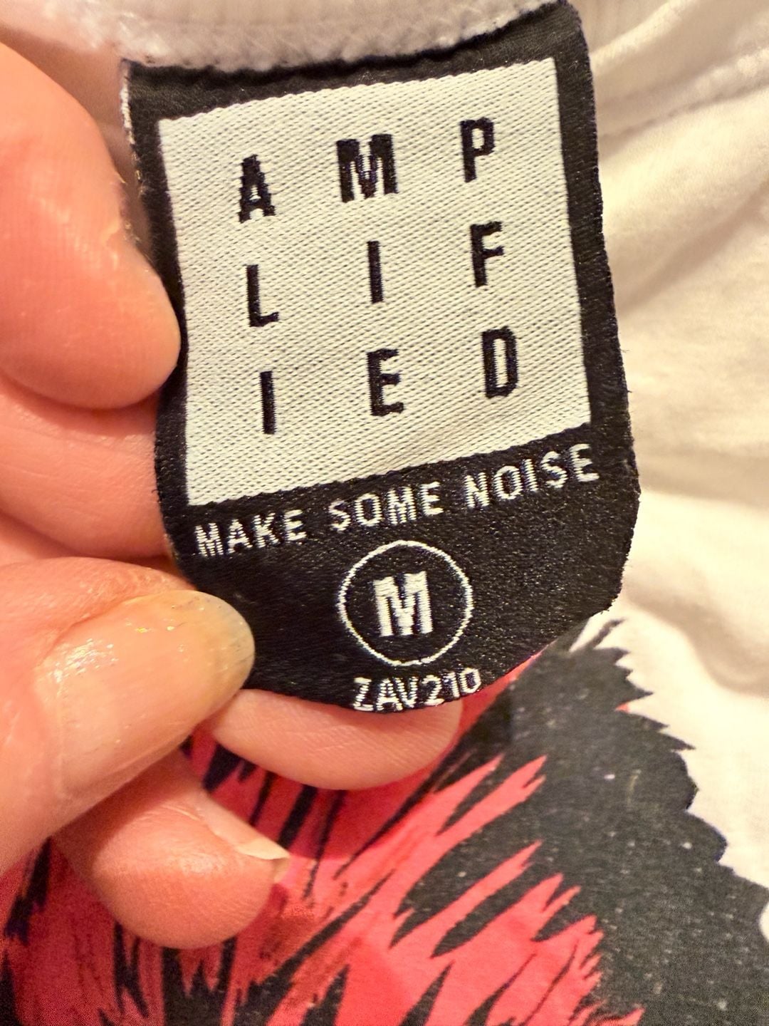 Amplified David Bowie T-Shirt Size M White Graphic Print 5