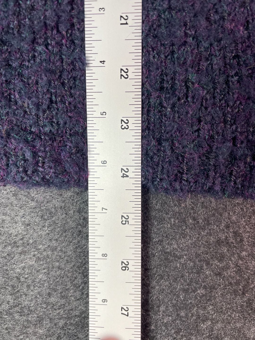 Mandal Bay Fall Leaf Cardigan Sweater Size XXL Purple 4