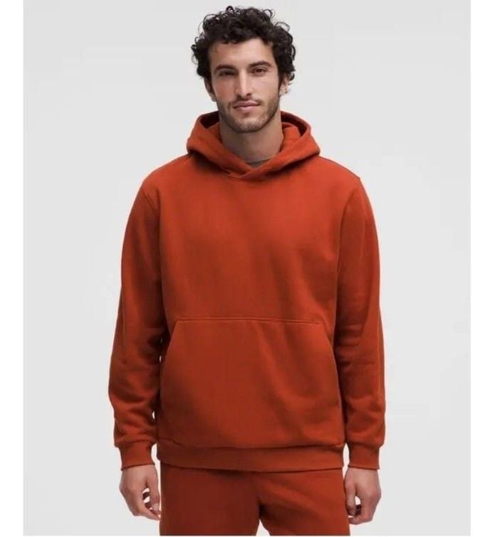 Lululemon Steady State Pullover Hoodie Autum Rust XXL 2