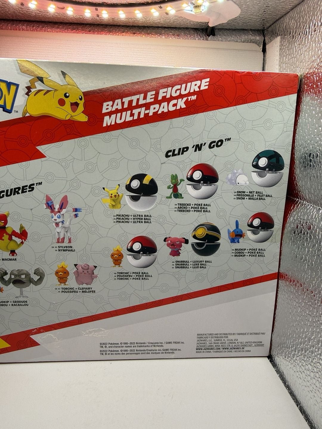 Pokemon Battle Ready Battle Figure Multi-Pack 8 Figures New 7