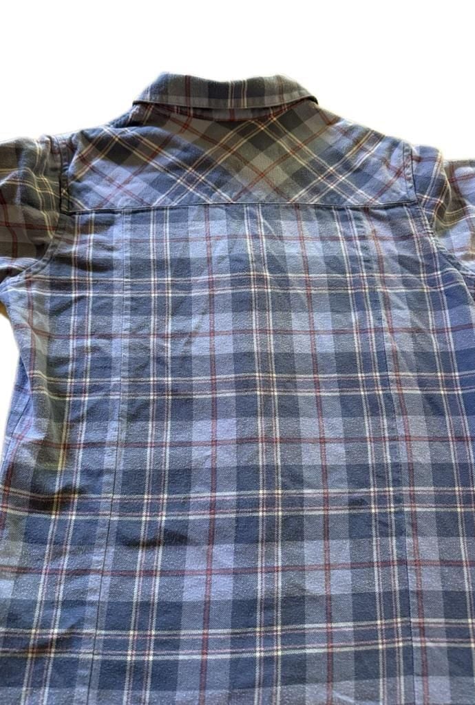 Columbia Sportswear Company Plaid Flannel Shirt Size S Purple Cotton 8