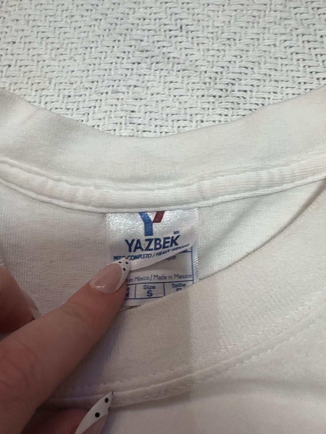 Yazbek Cancun Surf Company T-Shirt Size S White Graphic Tee 5