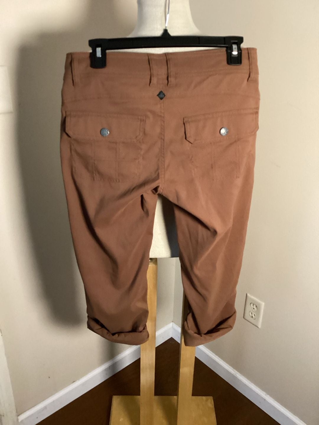 PrAna Hiking Pants Size 4 Brown Stretch Outdoor 5