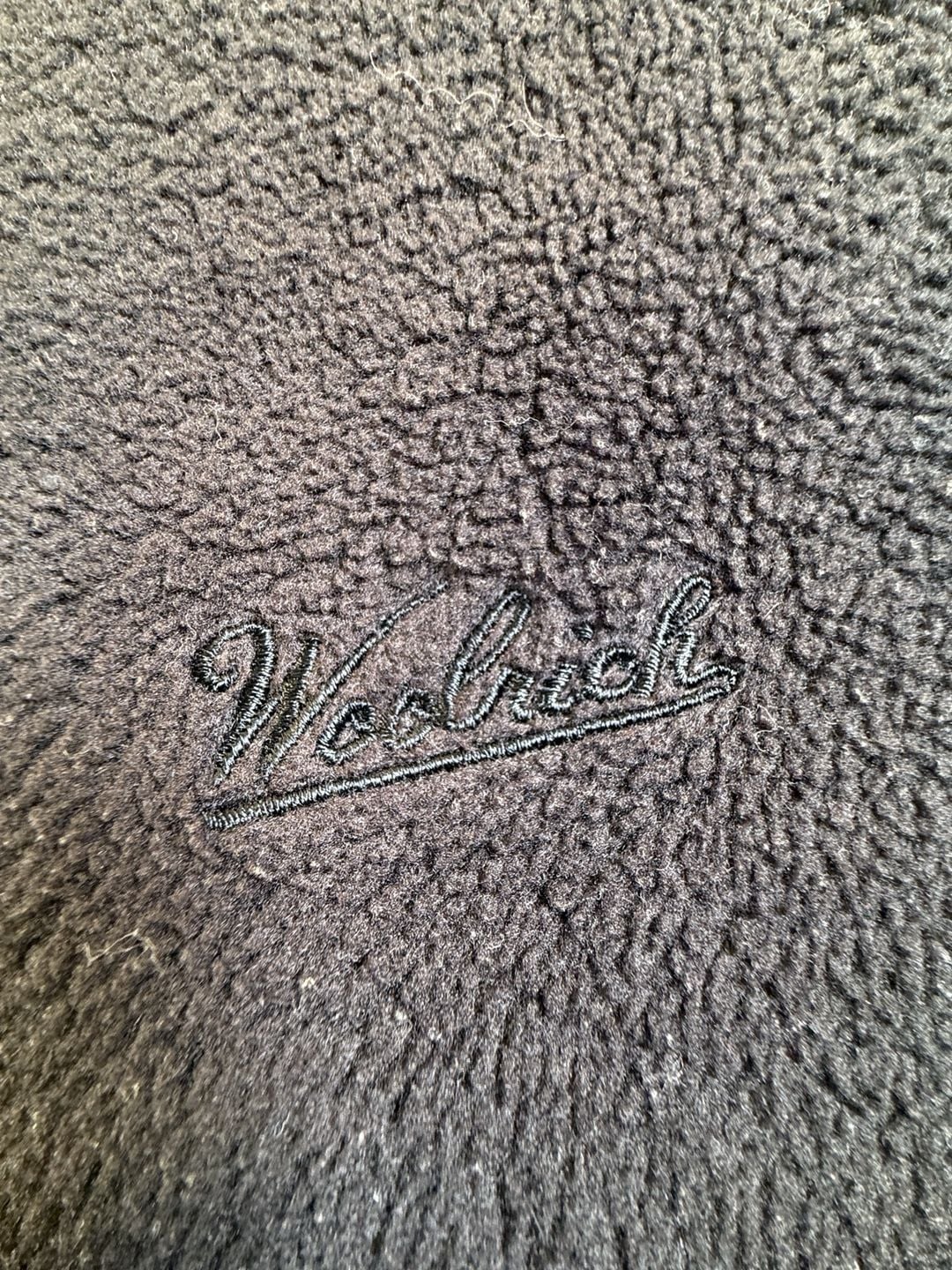 Woolrich Fleece Vest Size XL Black Full Zip Mock Neck Outerwear 5