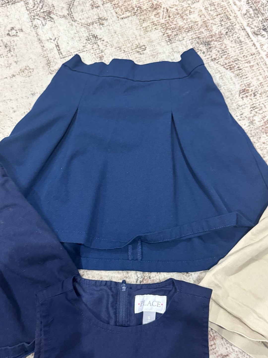 School Uniform bundle Size 5 Skirts and Dress 3
