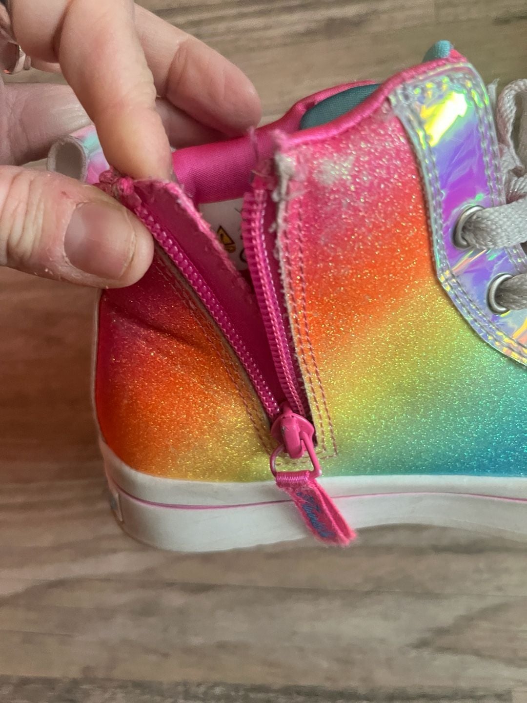 Skechers Twinkle Stars Light-Up Wing Sneakers 9