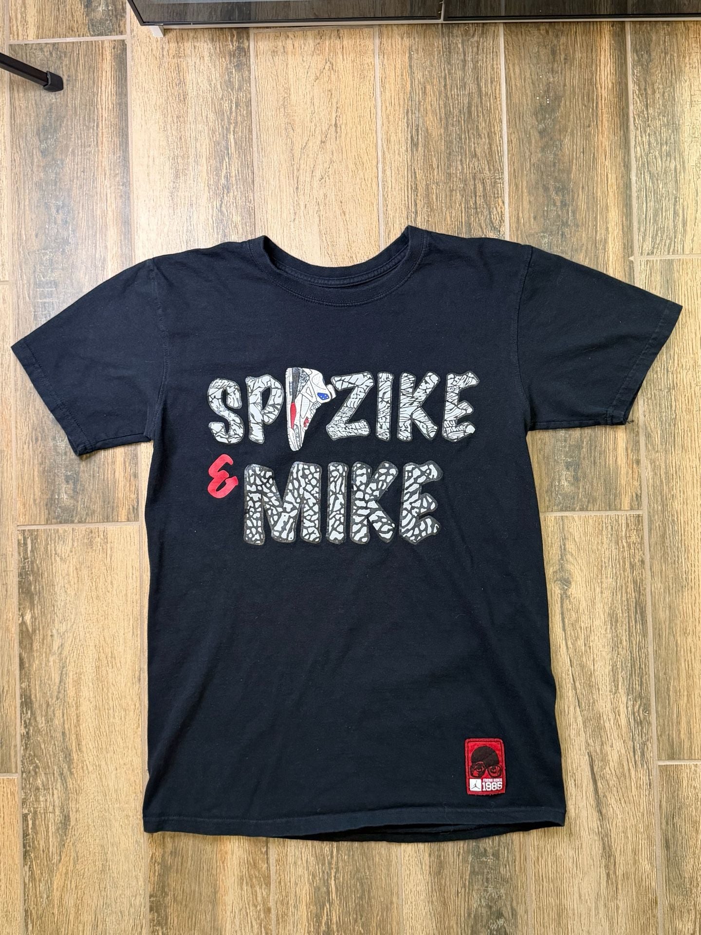 Y2K Spizike & Mike Air Jordan T-Shirt Size M Spike Lee Collab 2006 2