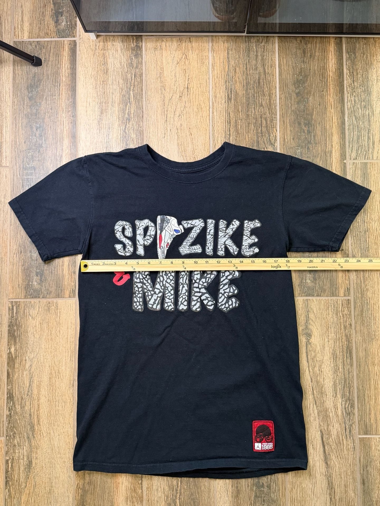 Y2K Spizike & Mike Air Jordan T-Shirt Size M Spike Lee Collab 2006 6