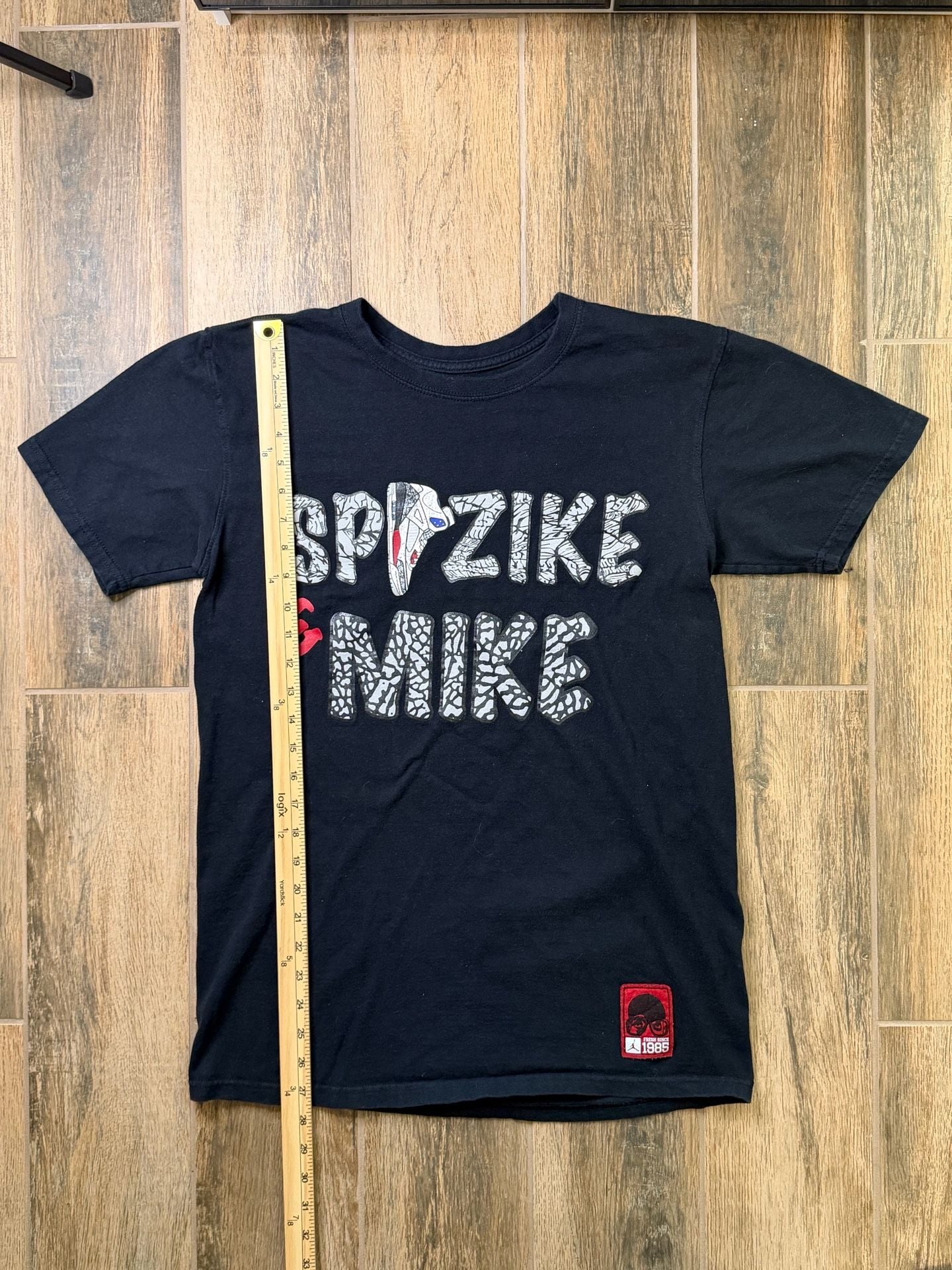 Y2K Spizike & Mike Air Jordan T-Shirt Size M Spike Lee Collab 2006 7