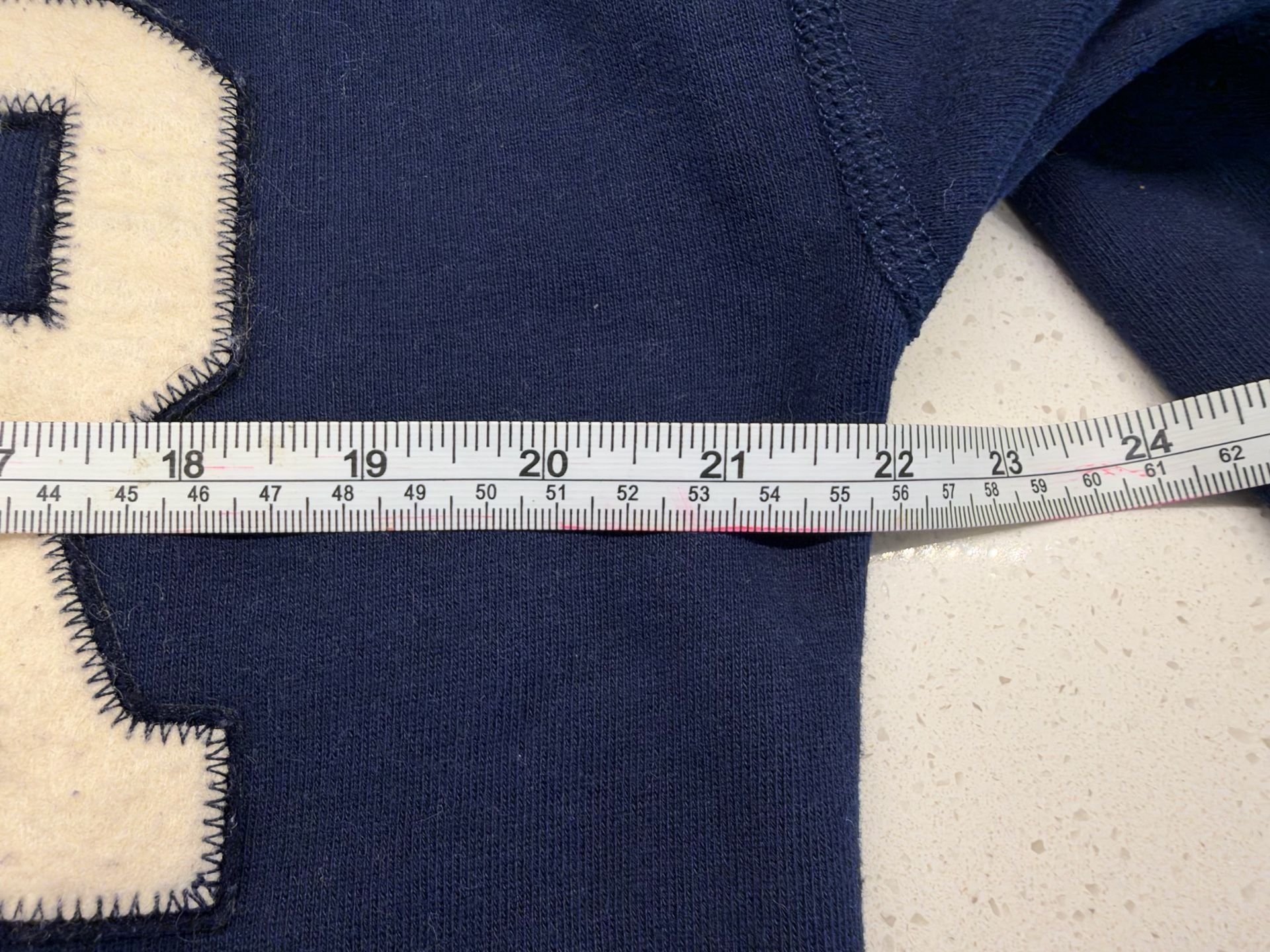 Polo Ralph Lauren Sweatshirt Size XS Tall Navy Blue R Patch 7
