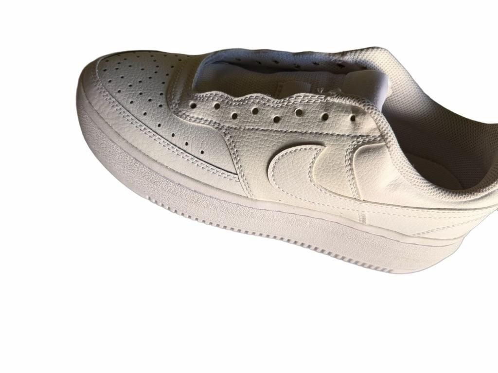 Nike Court Vision Alta White Sneakers 10