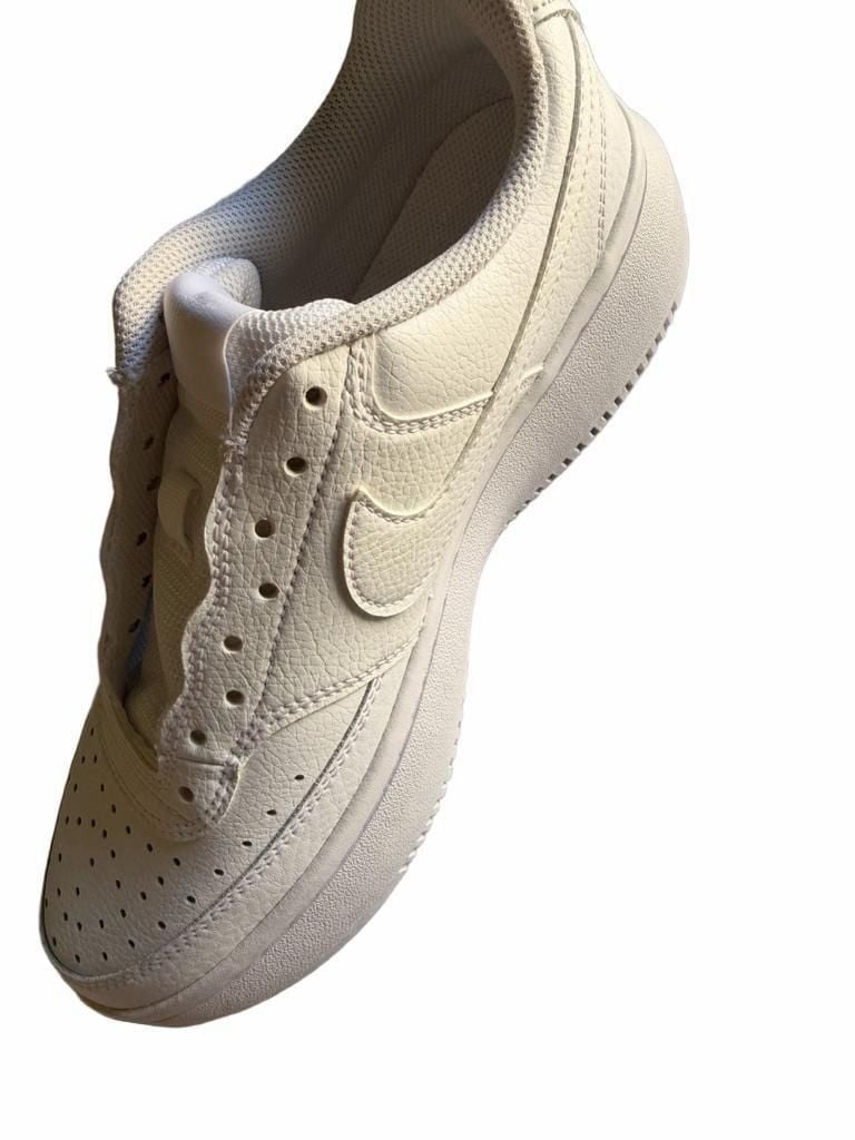 Nike Court Vision Alta White Sneakers 11