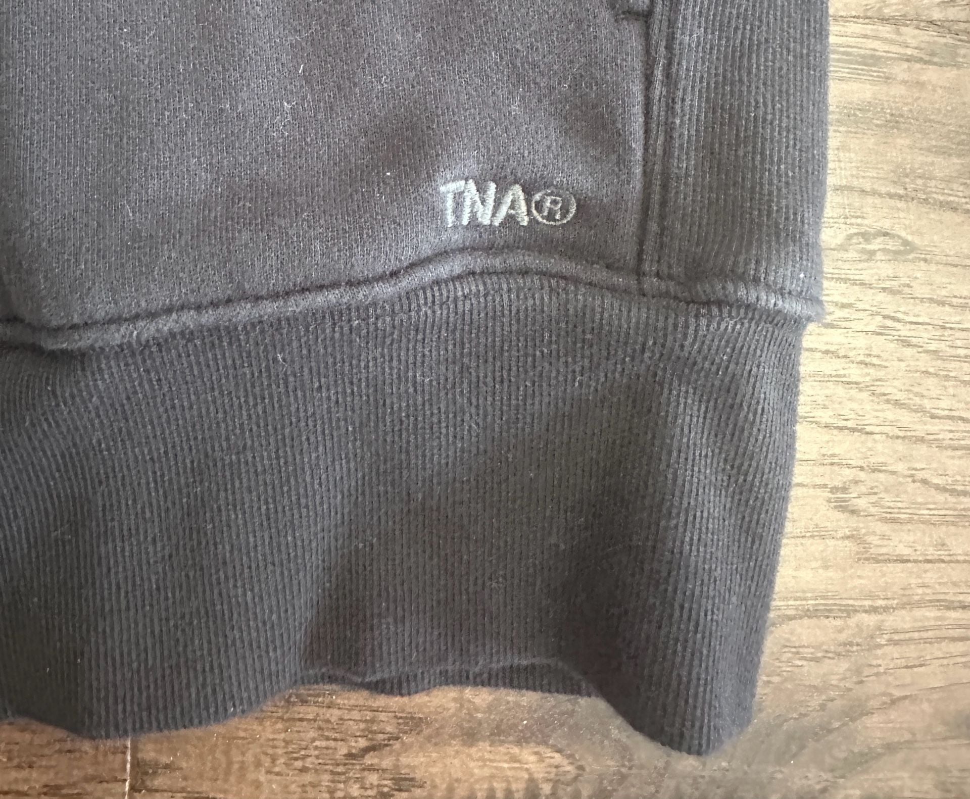 TNA Sweatfleece 1/2 Zip Sweatshirt Black 5