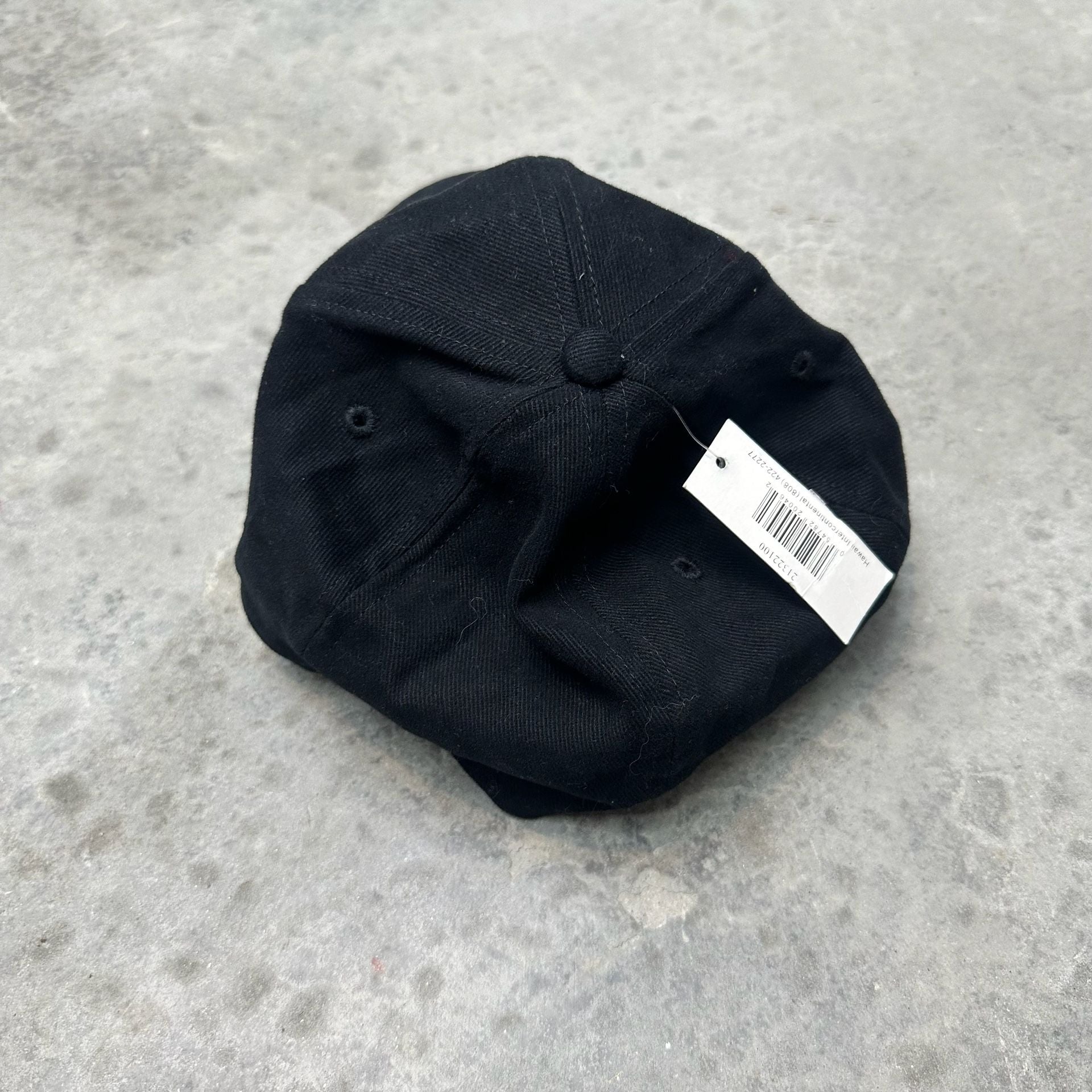 NWT Vintage Hang Loose Embroidered Hawaii Baseball Hat - Black 4