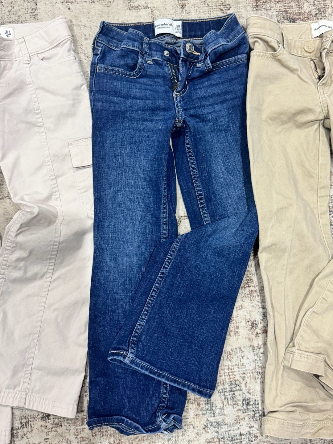Abercrombie Kids Jeans Lot of 3 Size 5/6 3