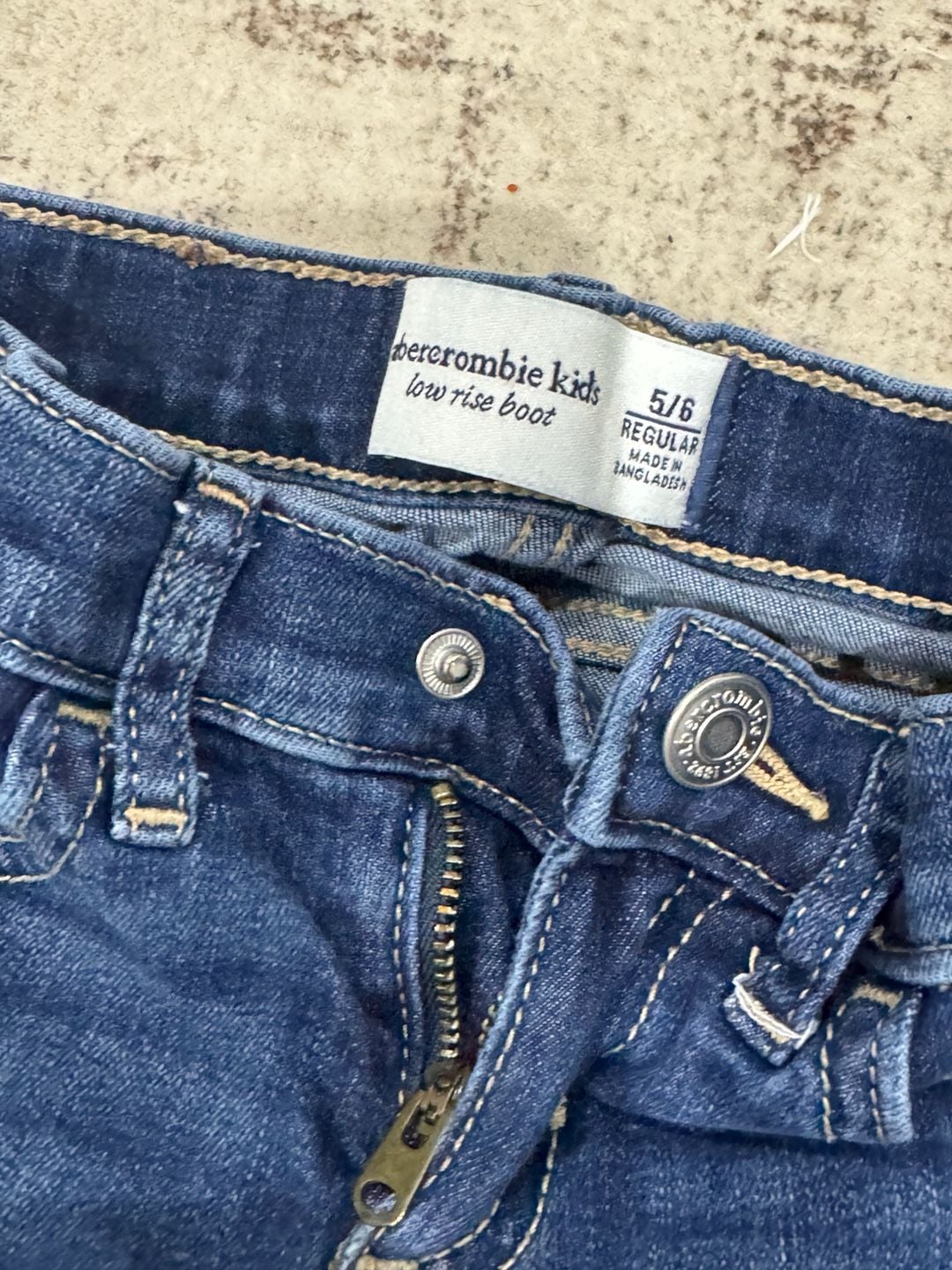 Abercrombie Kids Jeans Lot of 3 Size 5/6 7