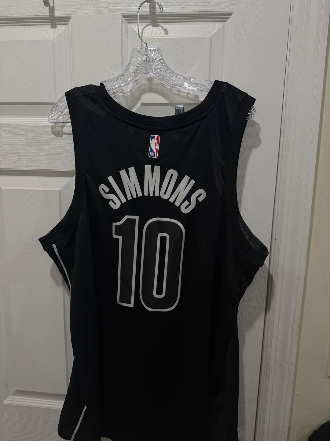 Jordan Brooklyn Nets NBA Jersey 10 Black Statement Edition 3