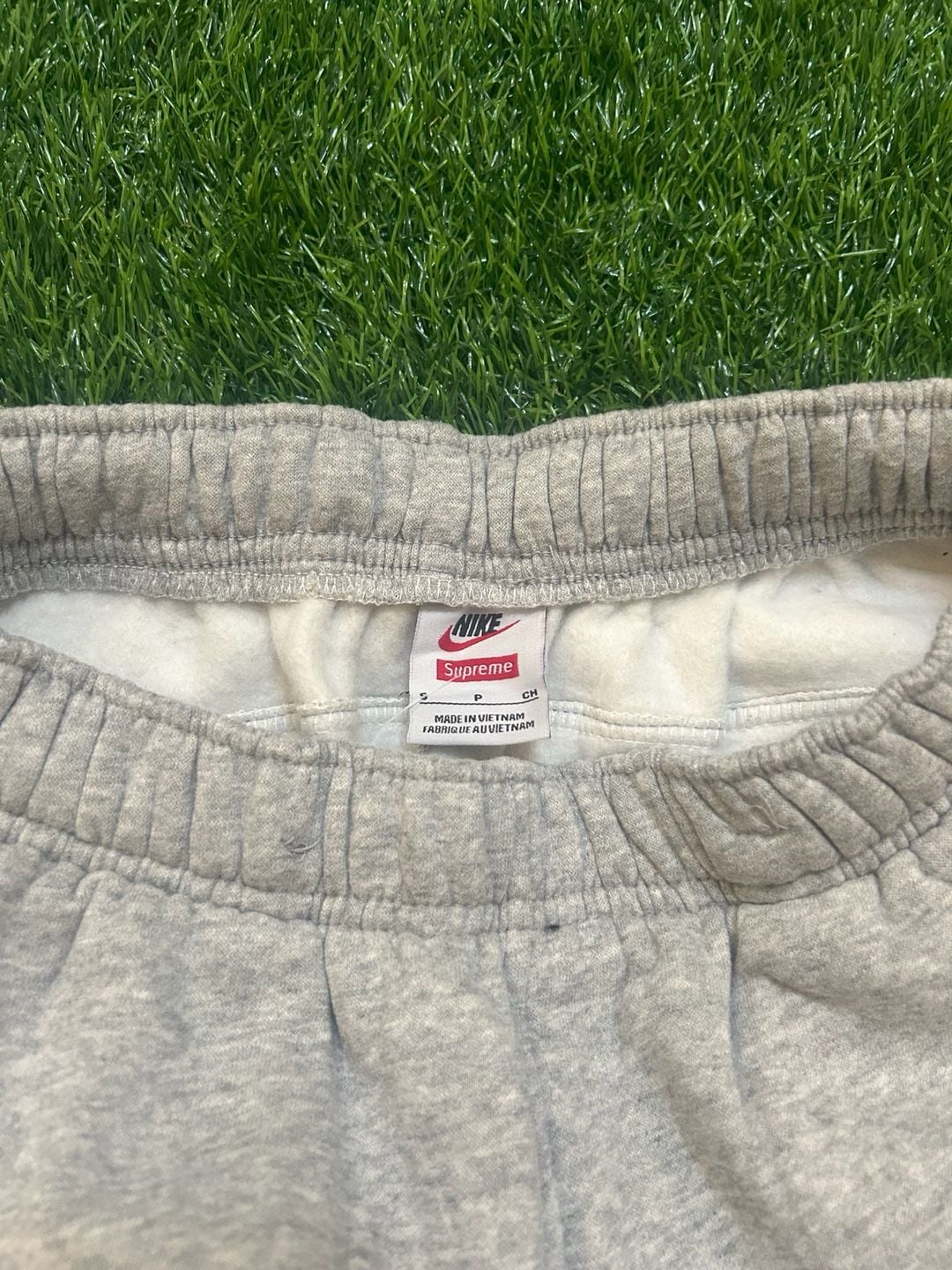 Supreme Nike Zip Up Hoodie And Sweatpants Set Grey 4